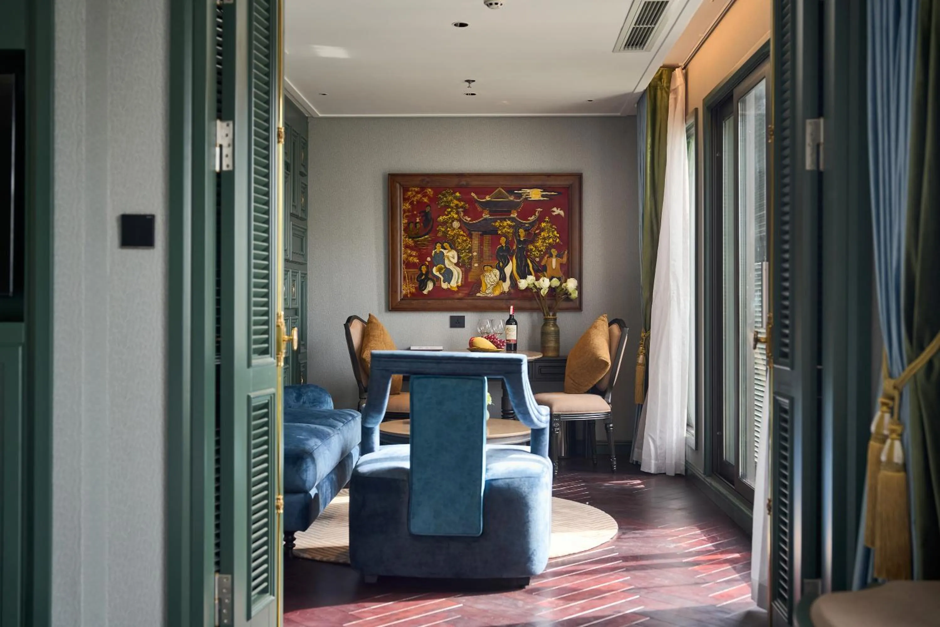 Seating area in Tonkin Luxury Boutique Hotel & Spa