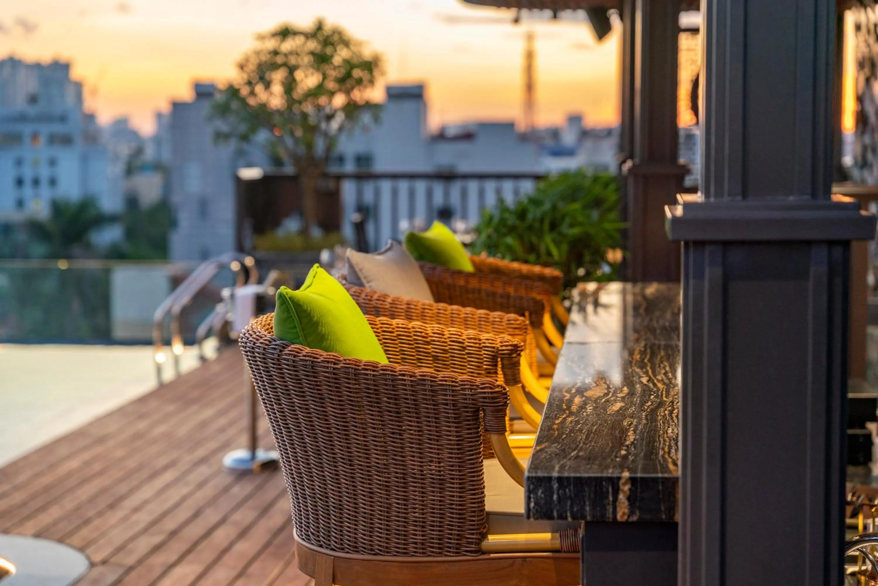 Seating area in Tonkin Luxury Boutique Hotel & Spa
