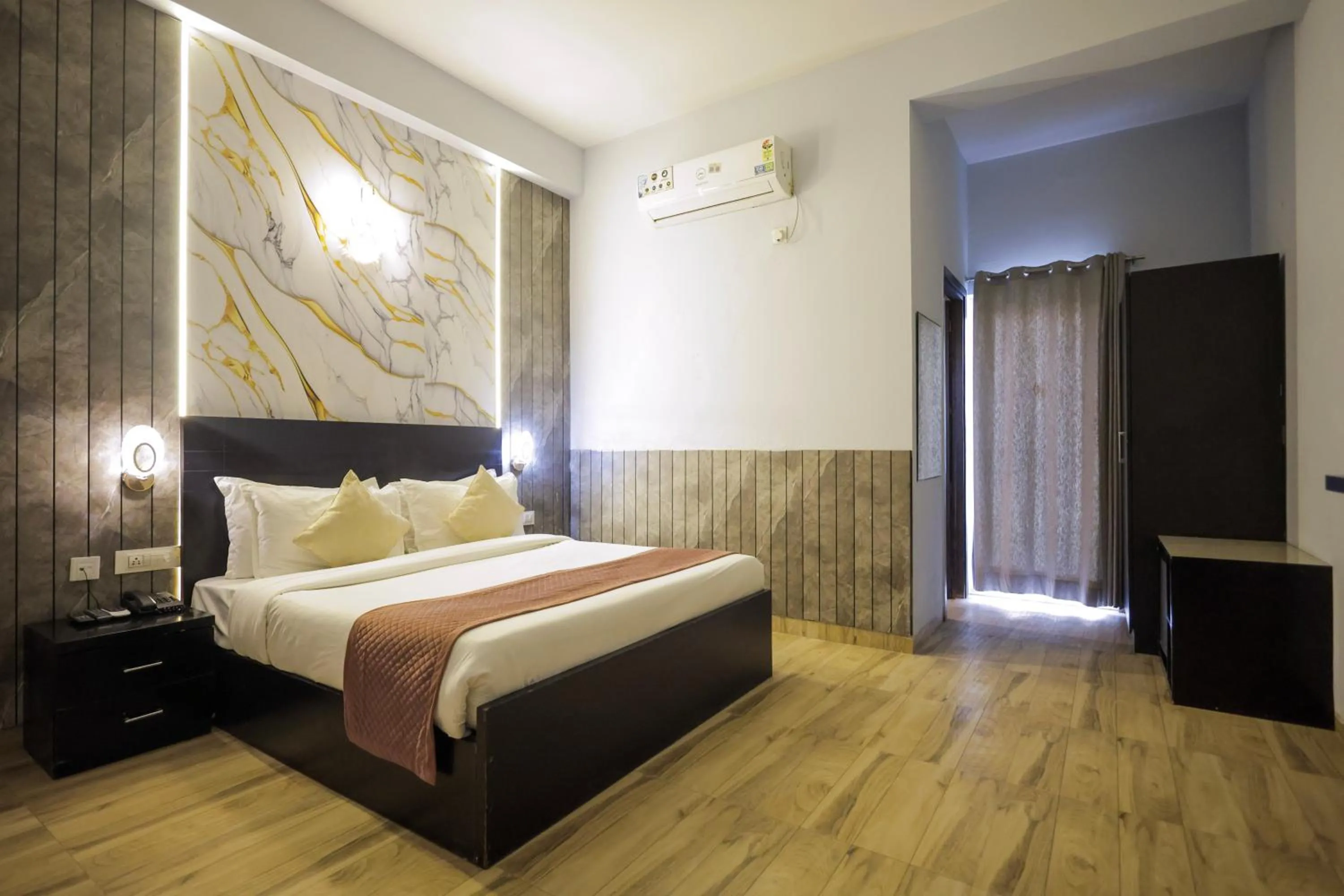 Superior Double Room in Nandan Retreat 4-Star Hotel & Luxury Villas Near Prem Mandir, Vrindavan