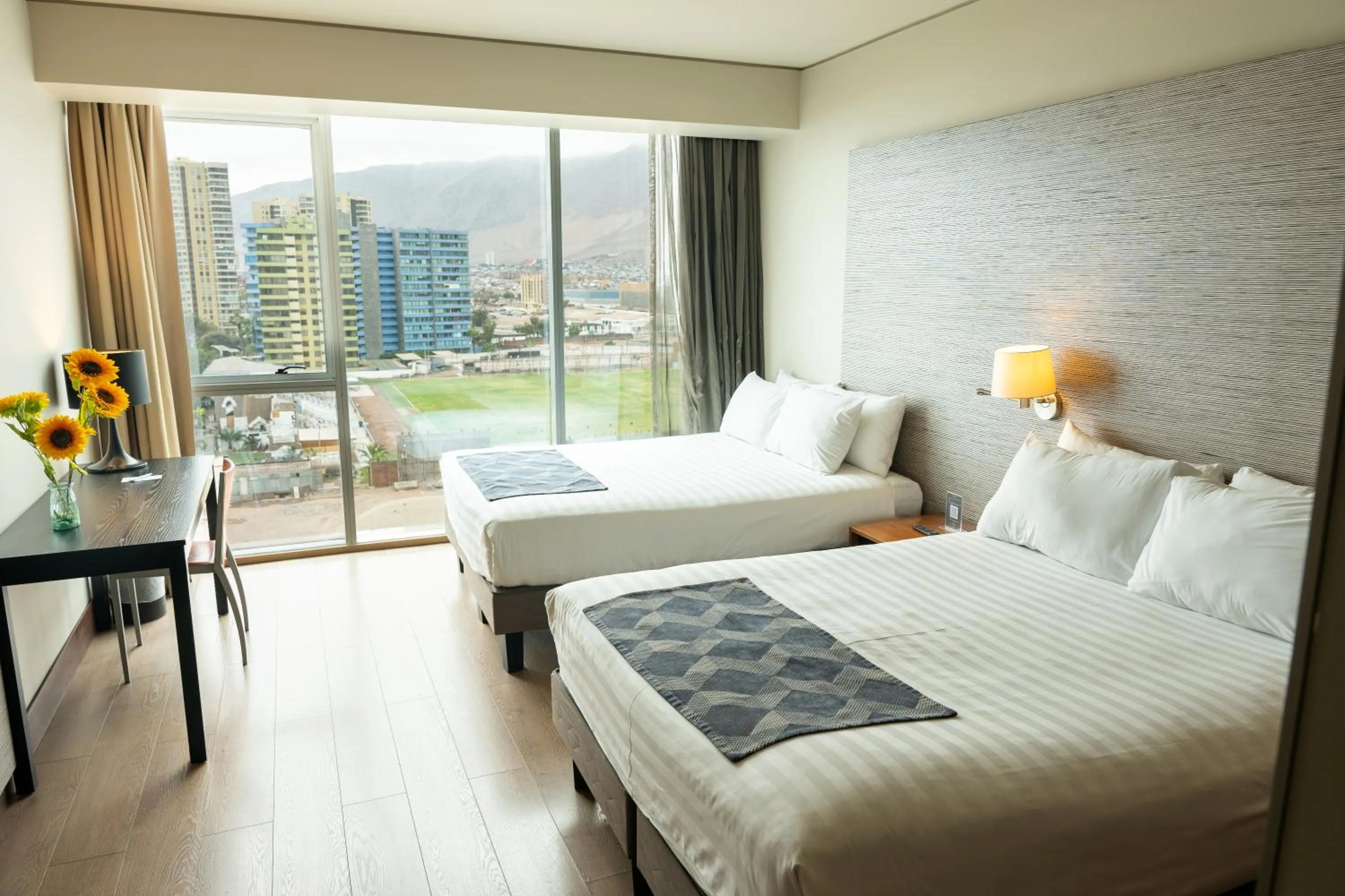 Bed in Hotel Terrado Cavancha