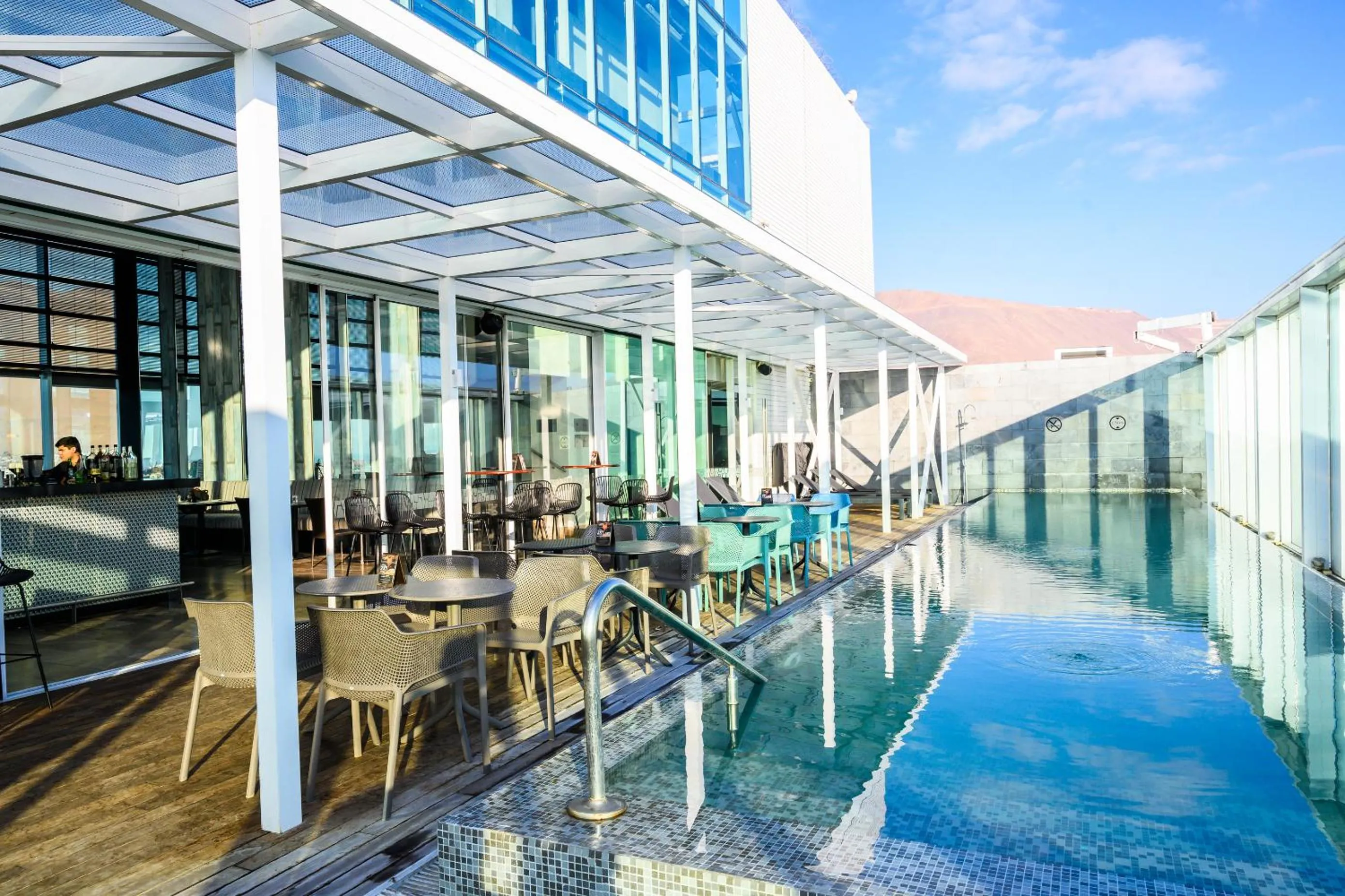 Balcony/Terrace in Hotel Terrado Cavancha