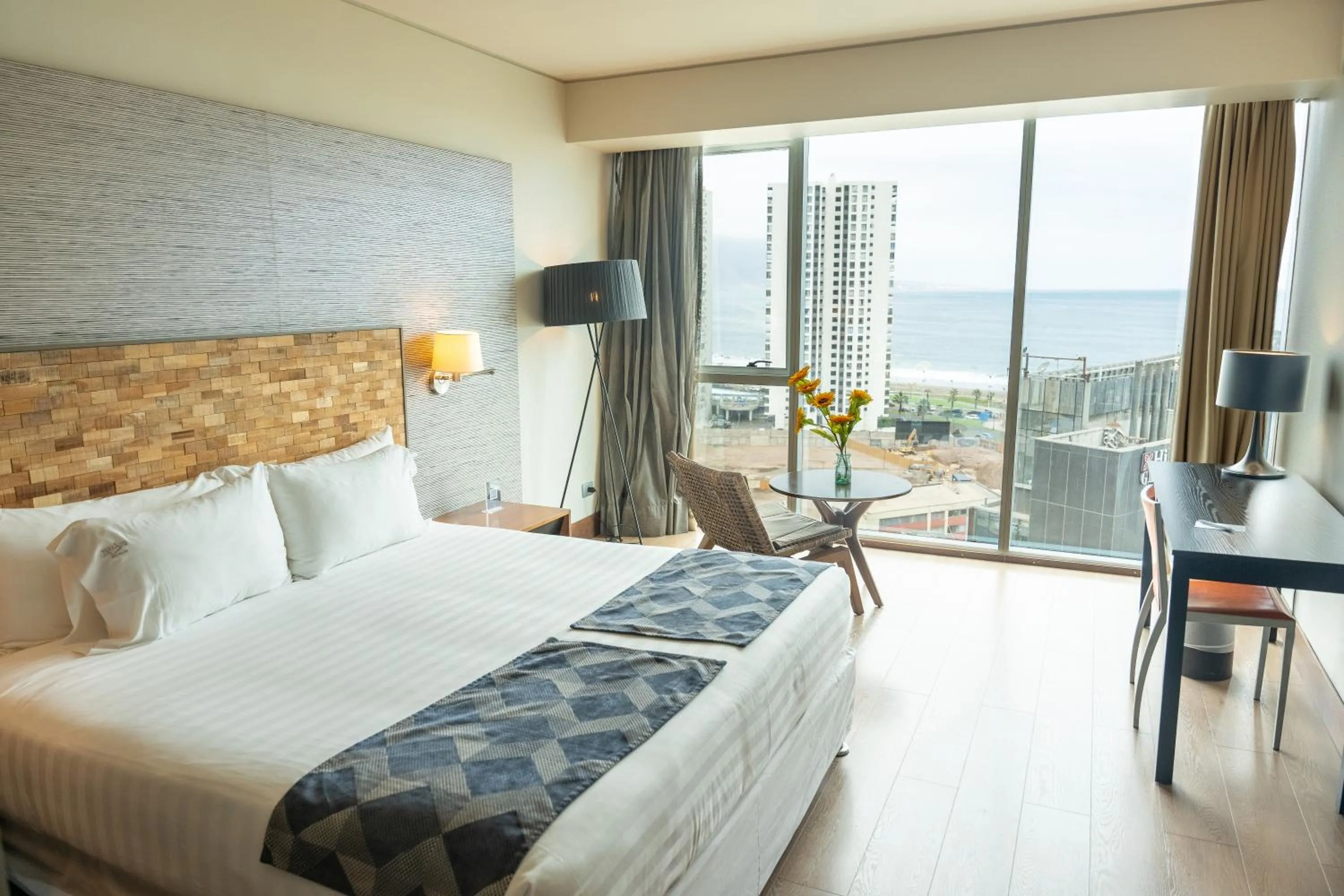 Bed in Hotel Terrado Cavancha