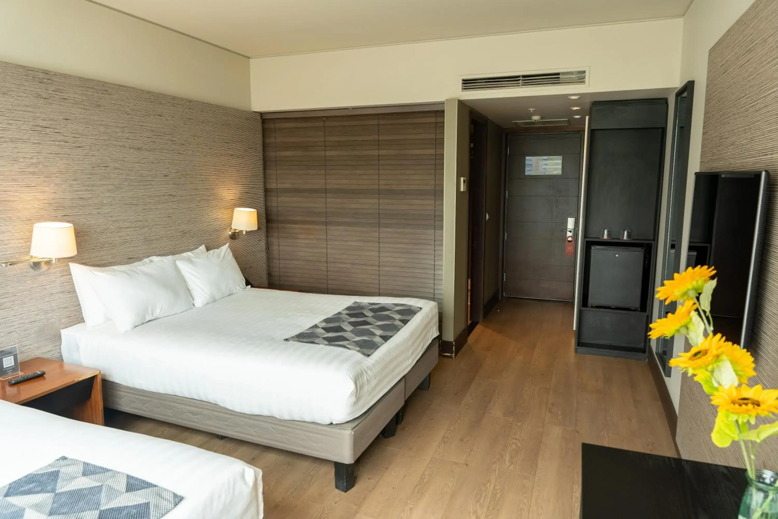 Bed in Hotel Terrado Cavancha Bed in Hotel Terrado Cavancha