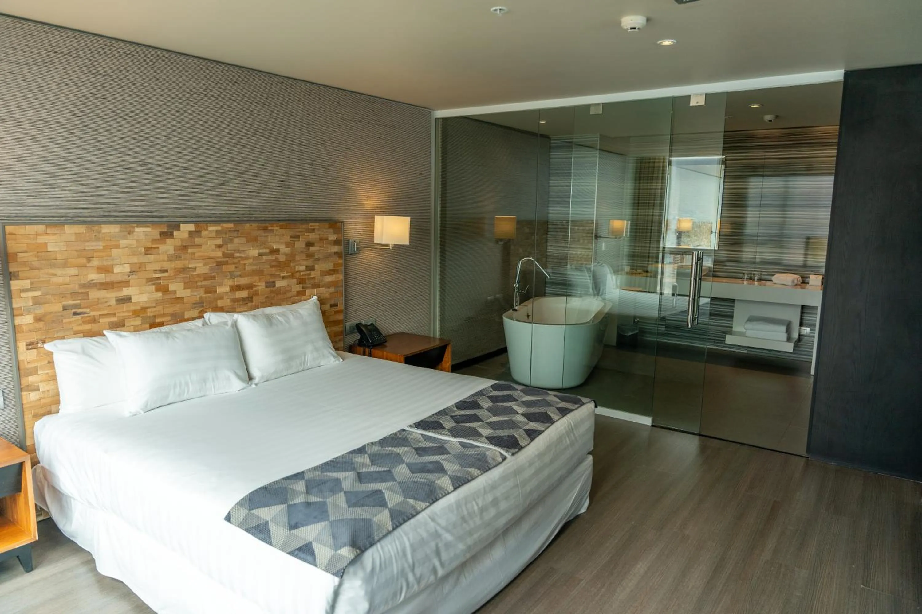 Bed in Hotel Terrado Cavancha