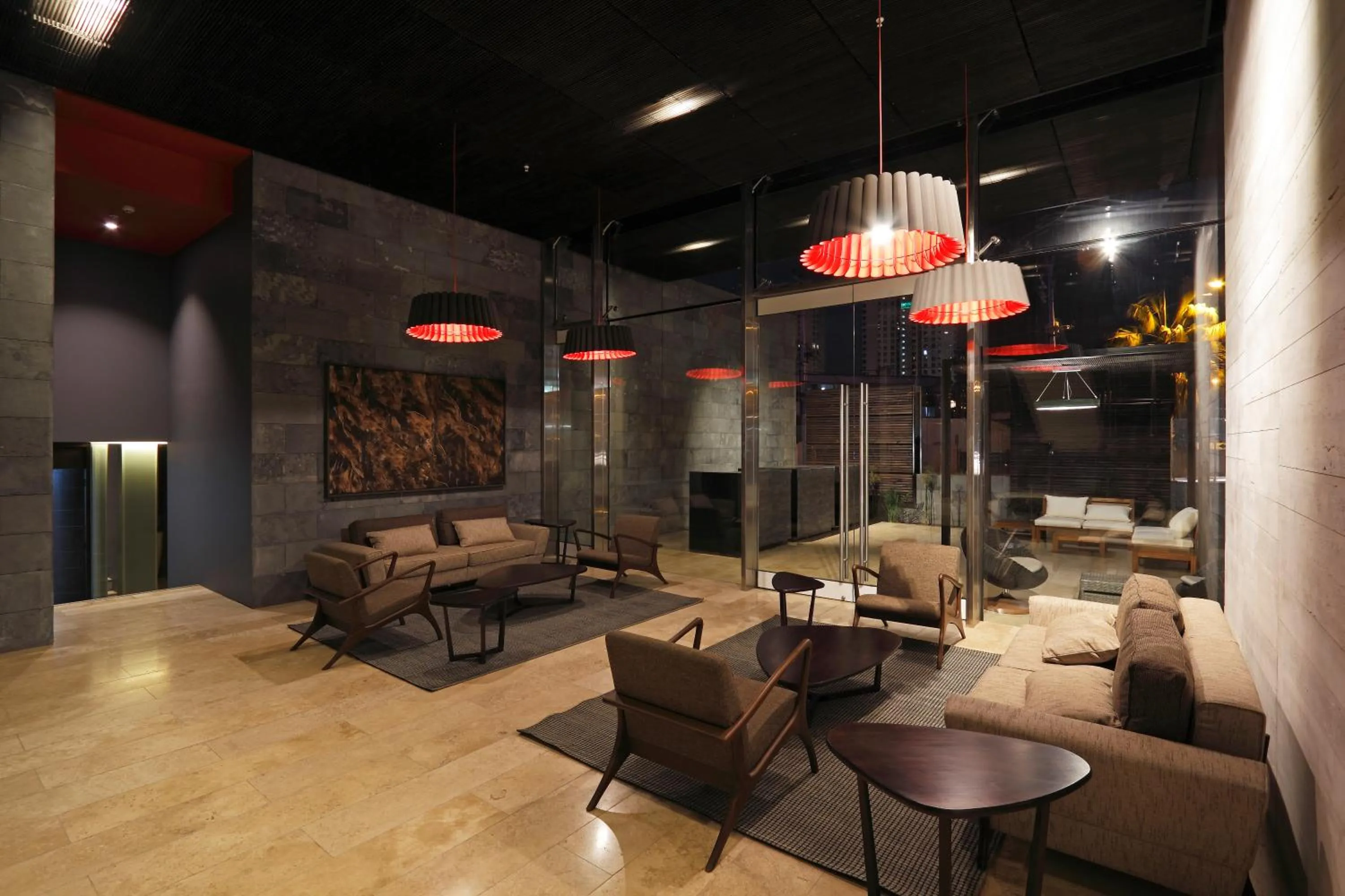 Living room in Hotel Terrado Cavancha