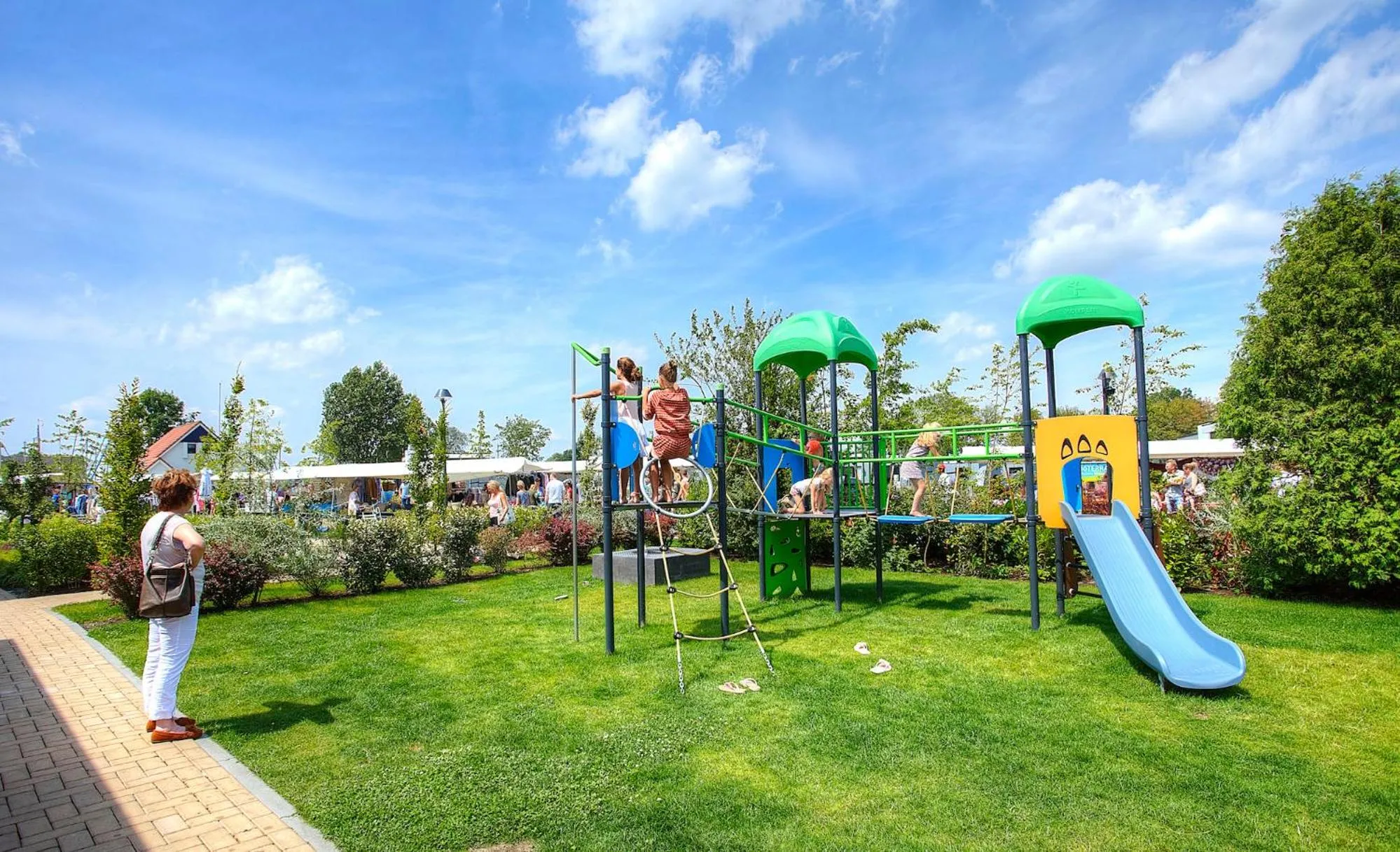 Children play ground in EuroParcs Bad Hulckesteijn