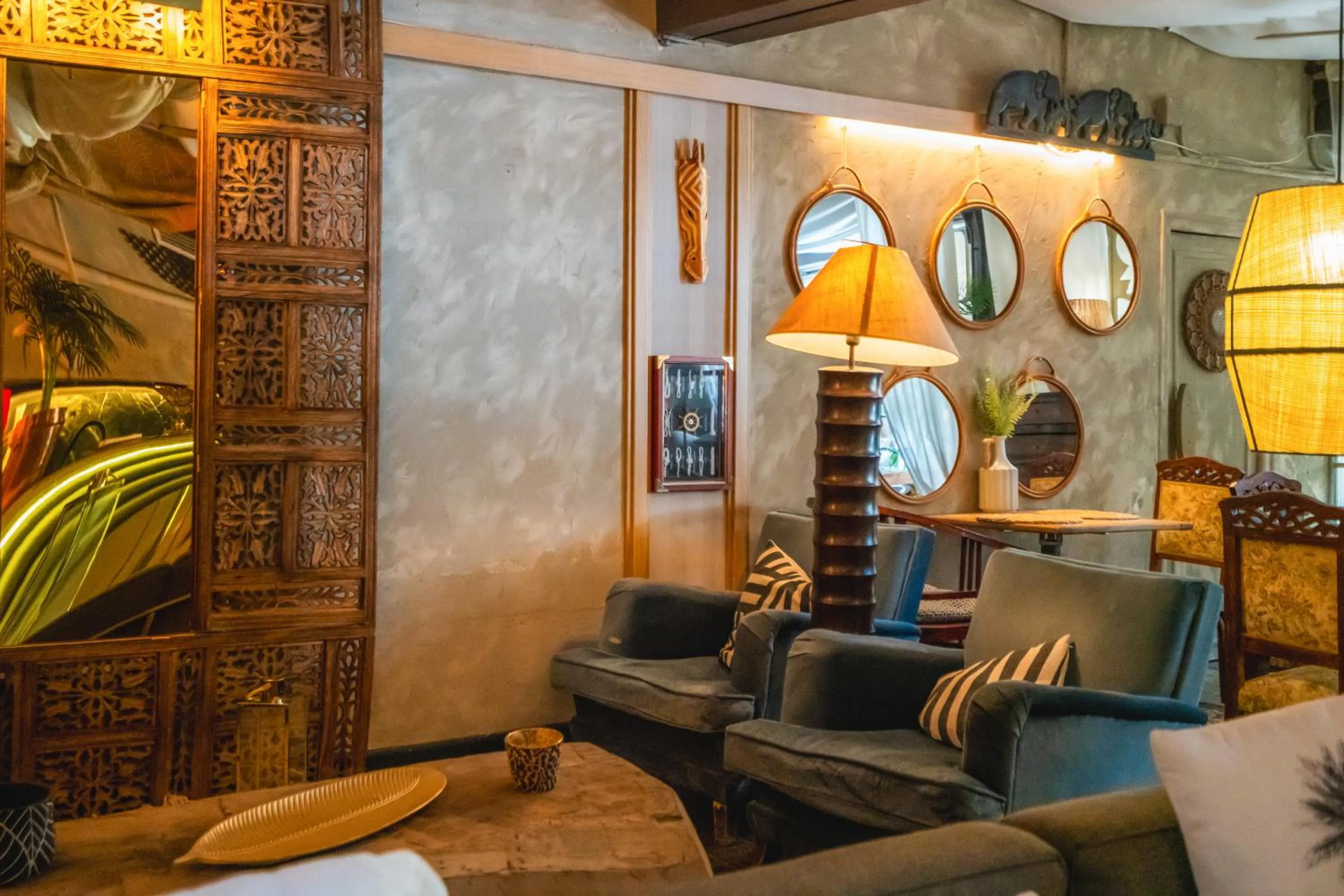 Seating area in Hotel Life Gran Via - Tropical garden