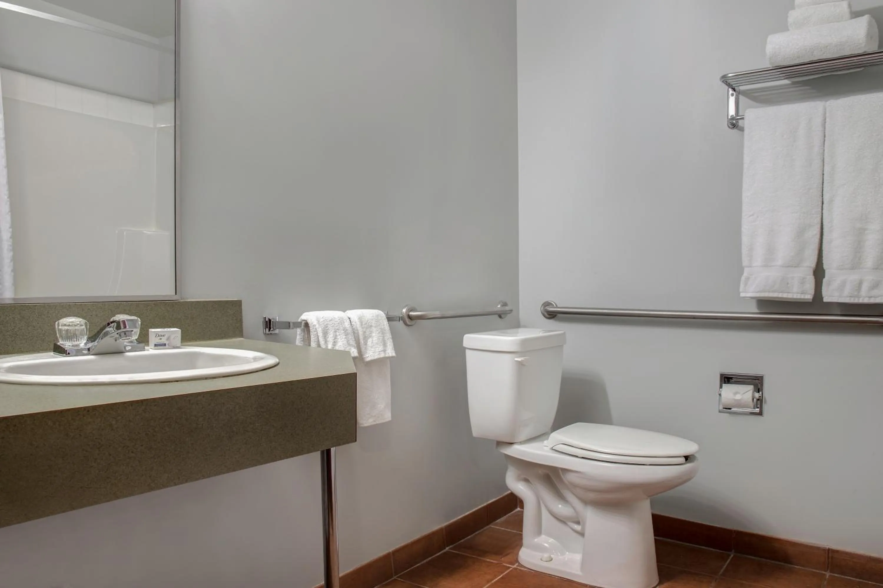 Bathroom in Days Inn by Wyndham Whitecourt
