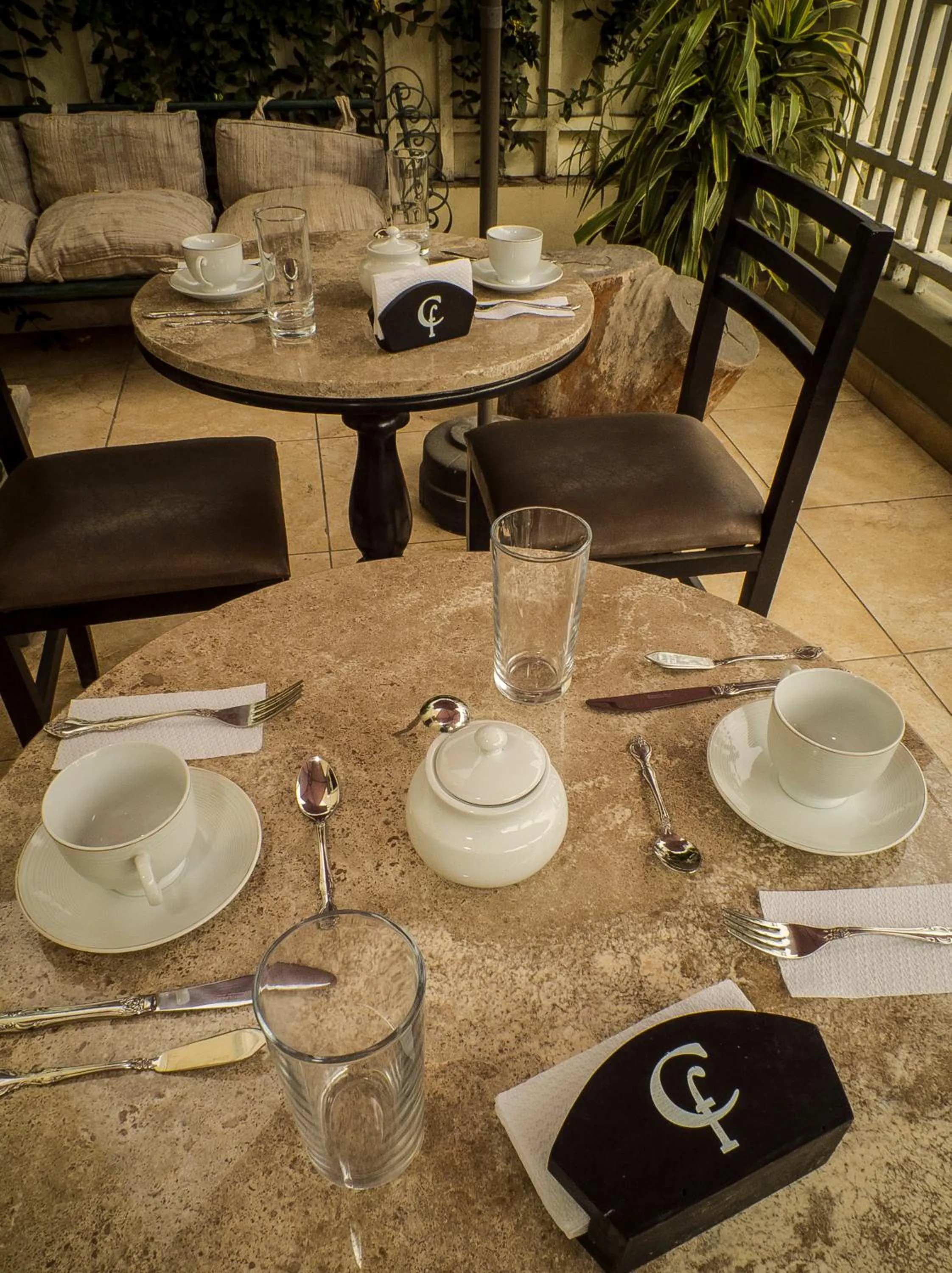 Food and drinks in Casa Falleri Boutique Hotel