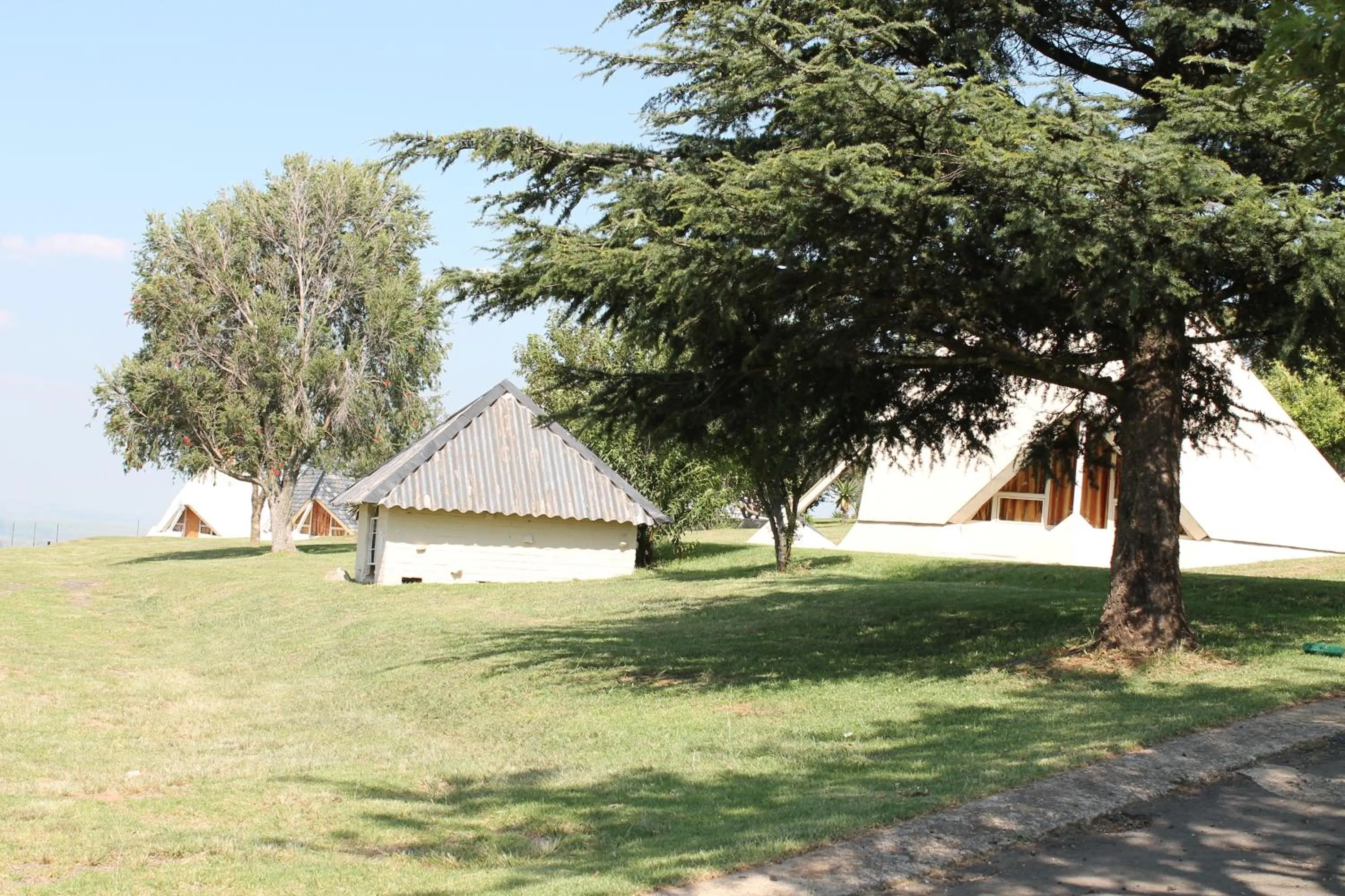 Garden in Pyramids Motel