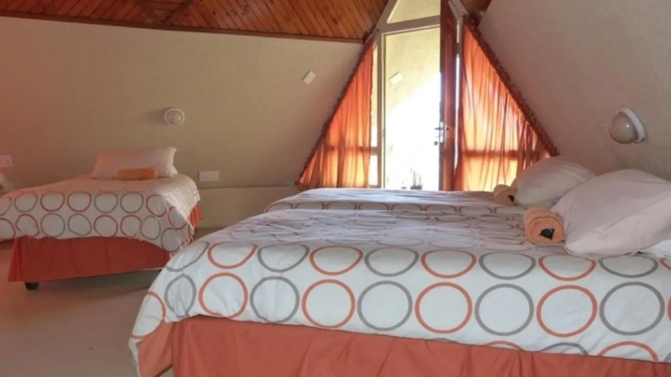 Bed in Pyramids Motel