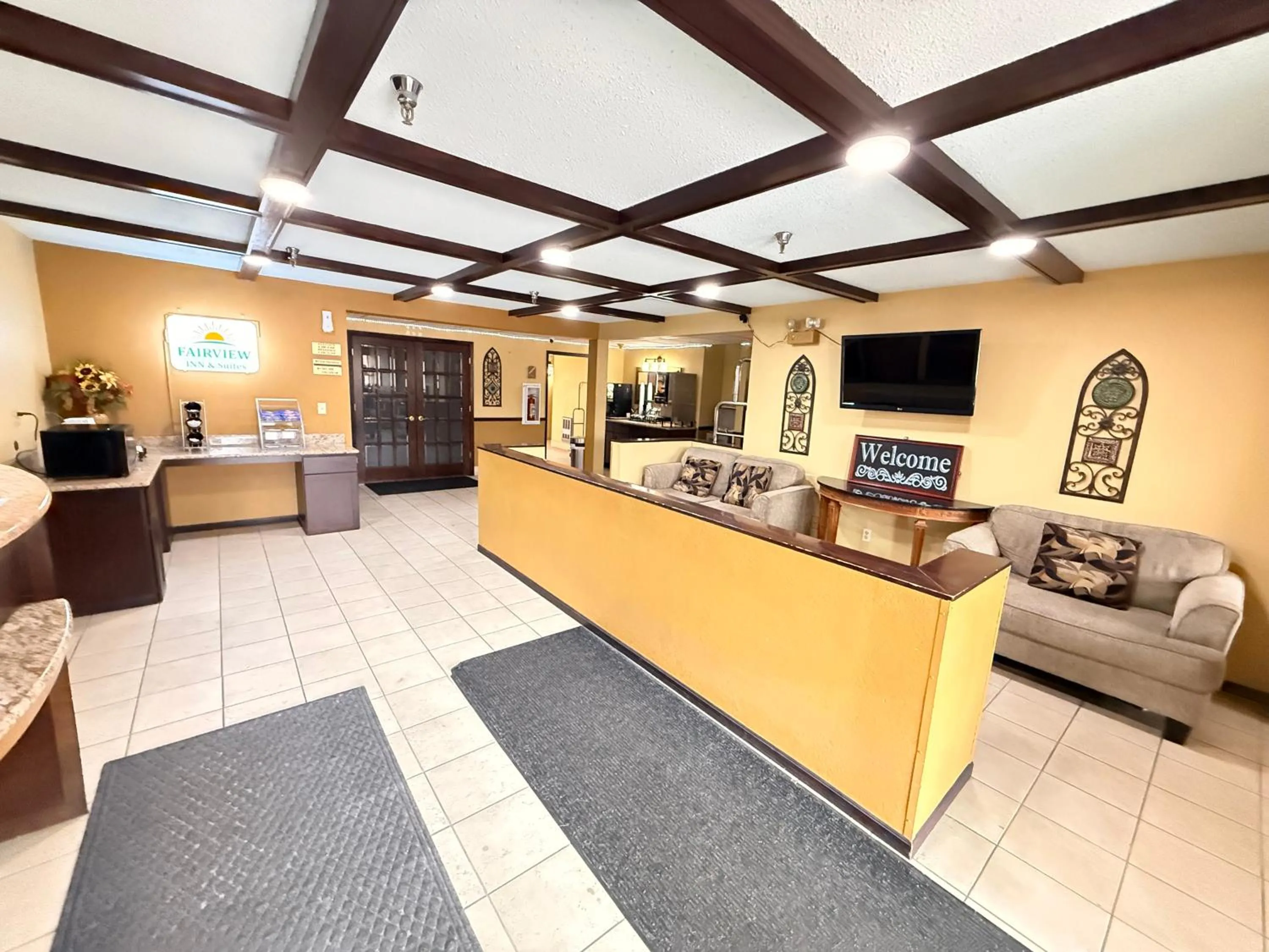 Seating area in Fairview Inn & Suites Whitewater