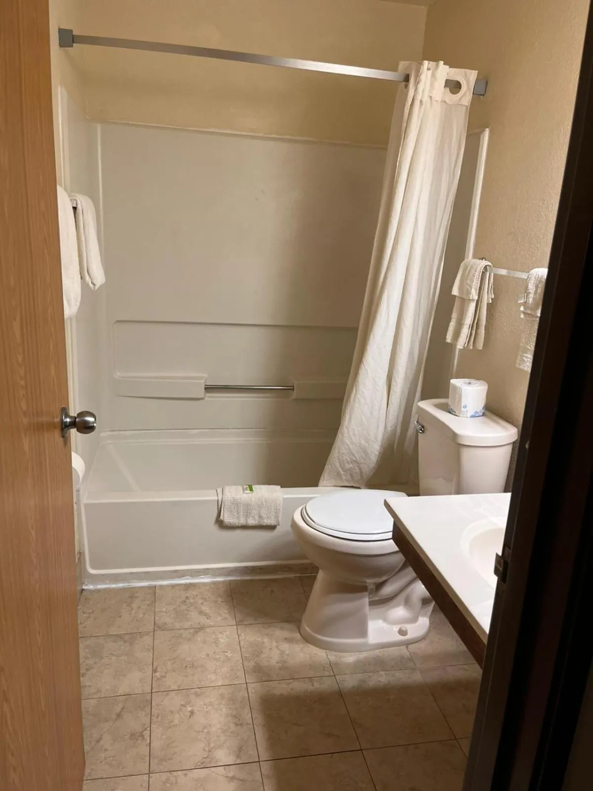 Shower in Fairview Inn & Suites Whitewater