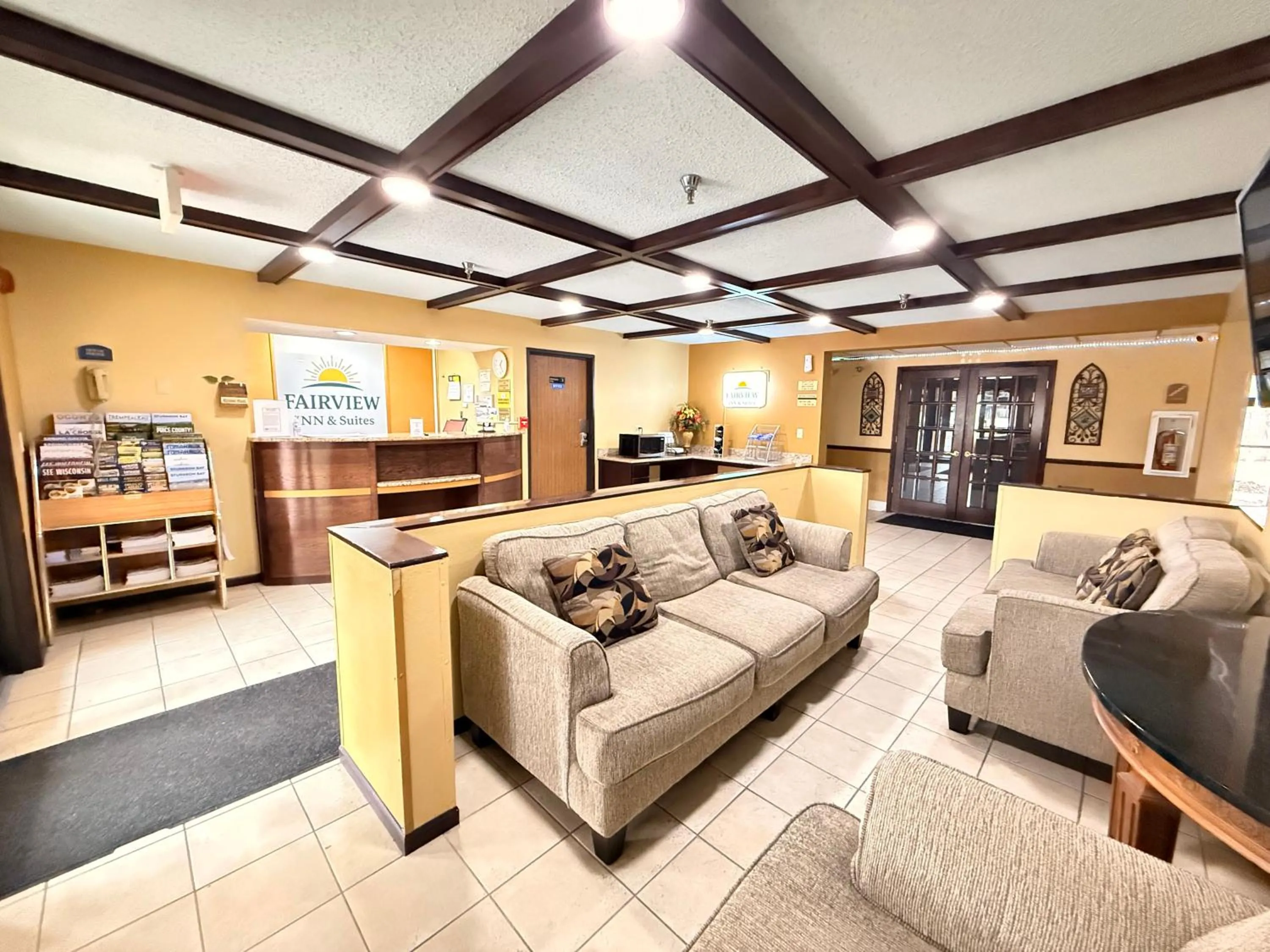 Lobby or reception in Fairview Inn & Suites Whitewater