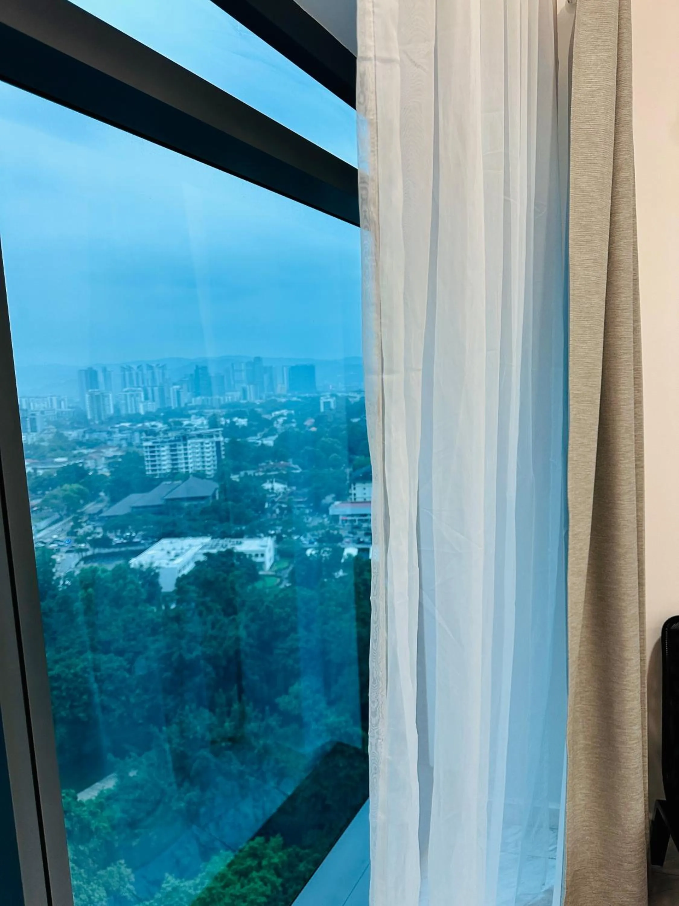 City view in Eaton Residences By Luna