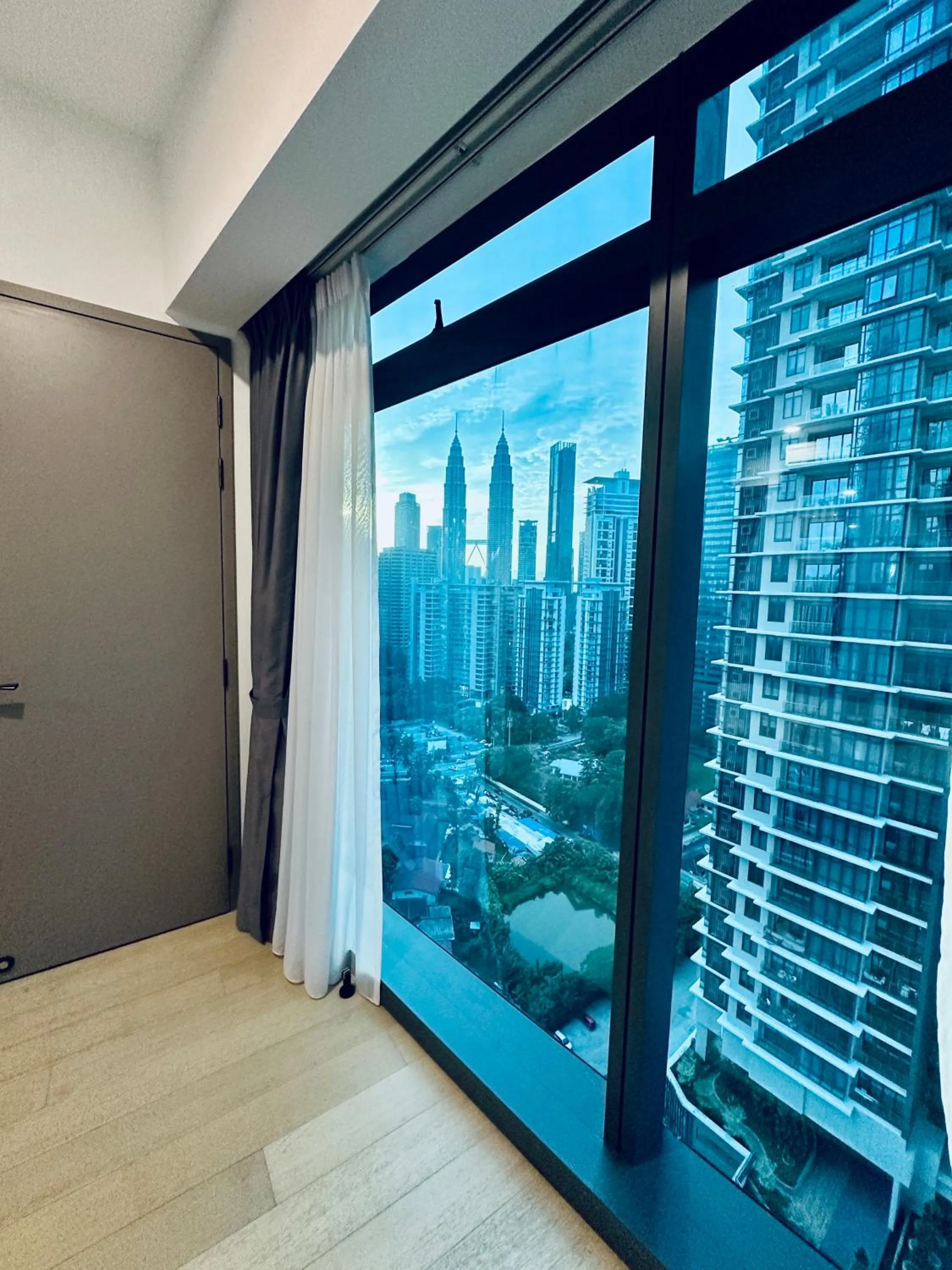City view in Eaton Residences By Luna