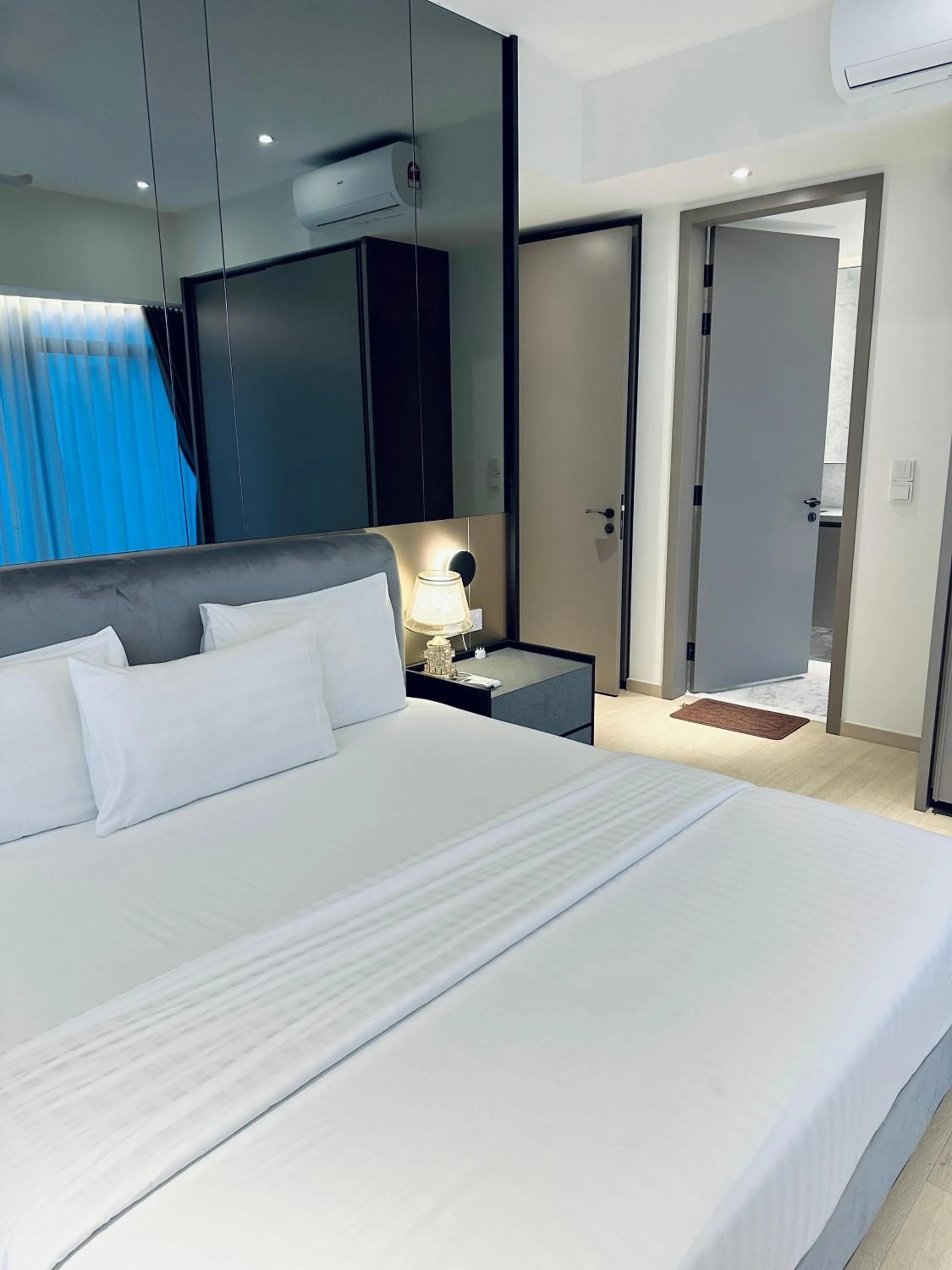 Bed in Eaton Residences By Luna