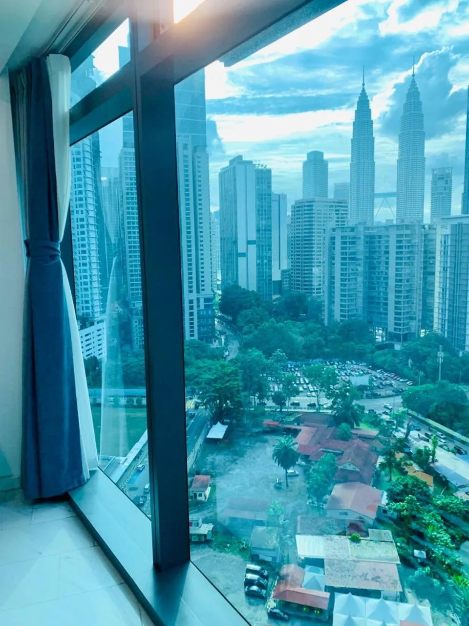 City view in Eaton Residences By Luna