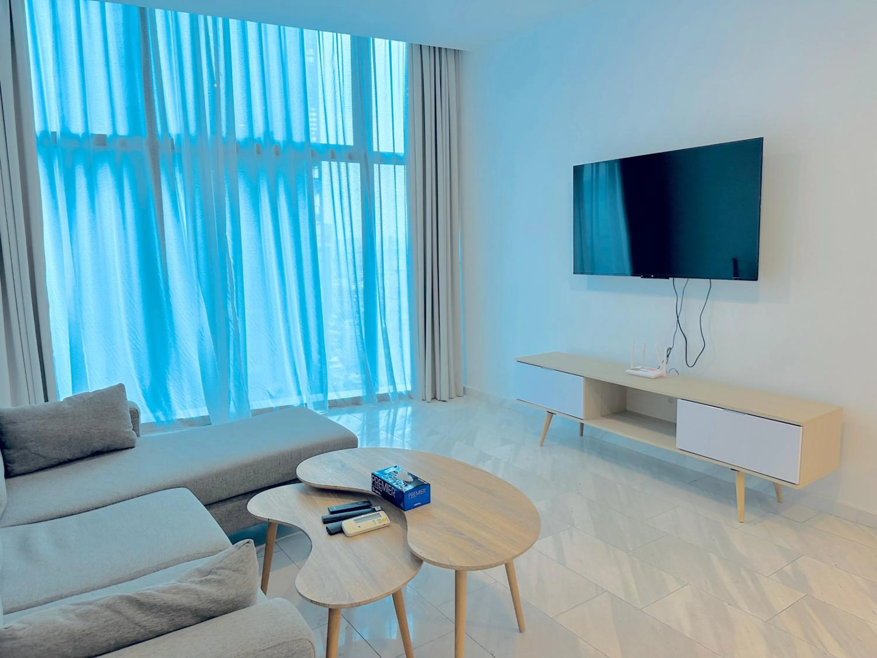 Communal lounge/ TV room in Eaton Residences By Luna