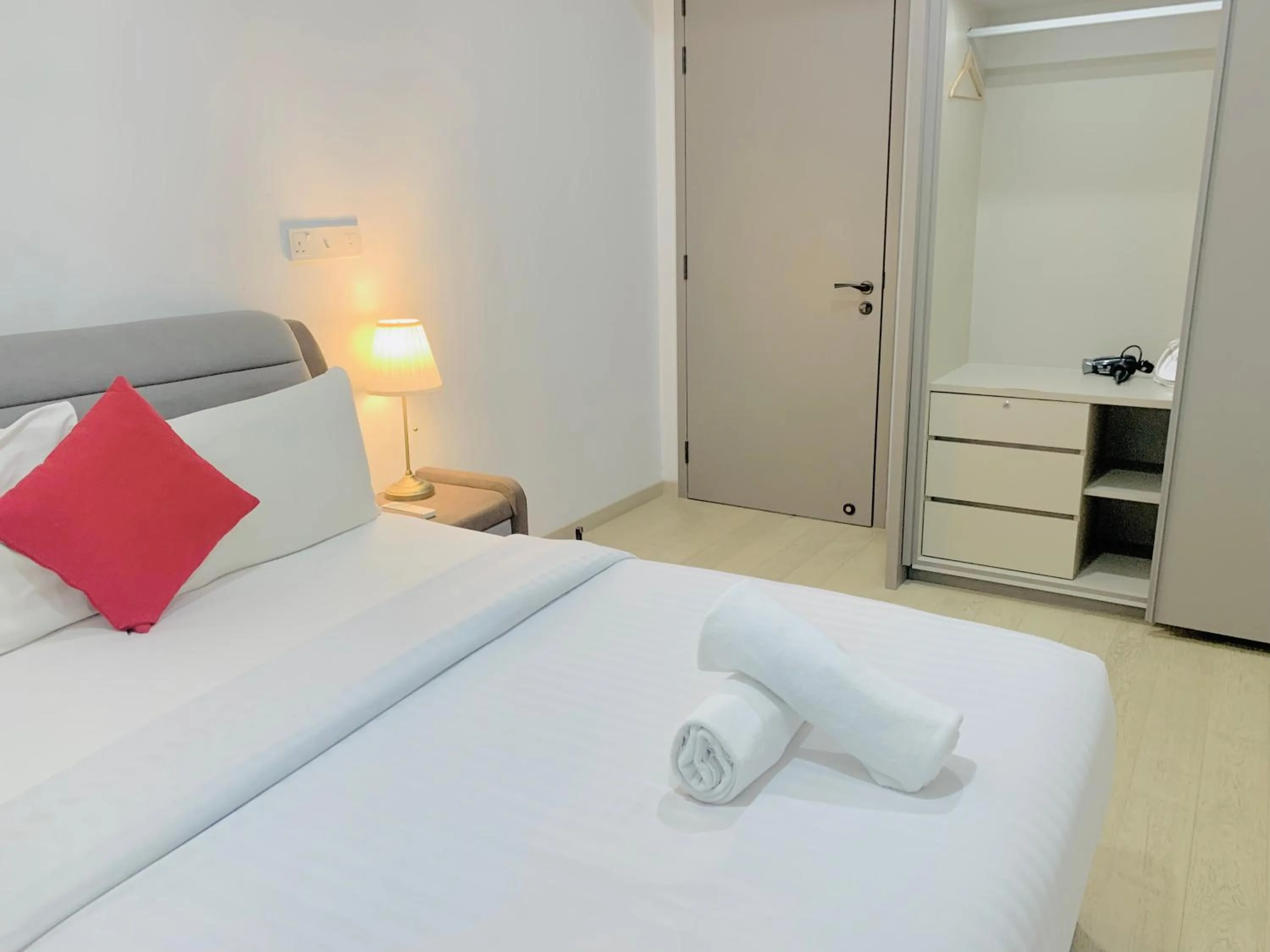 Bed in Eaton Residences By Luna