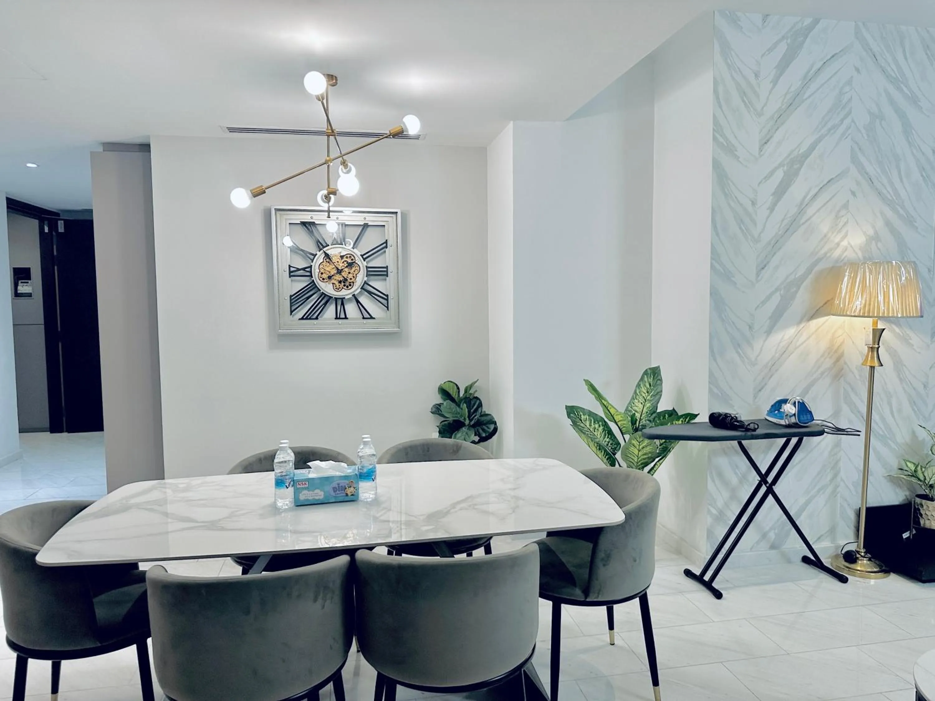 Living room in Eaton Residences By Luna