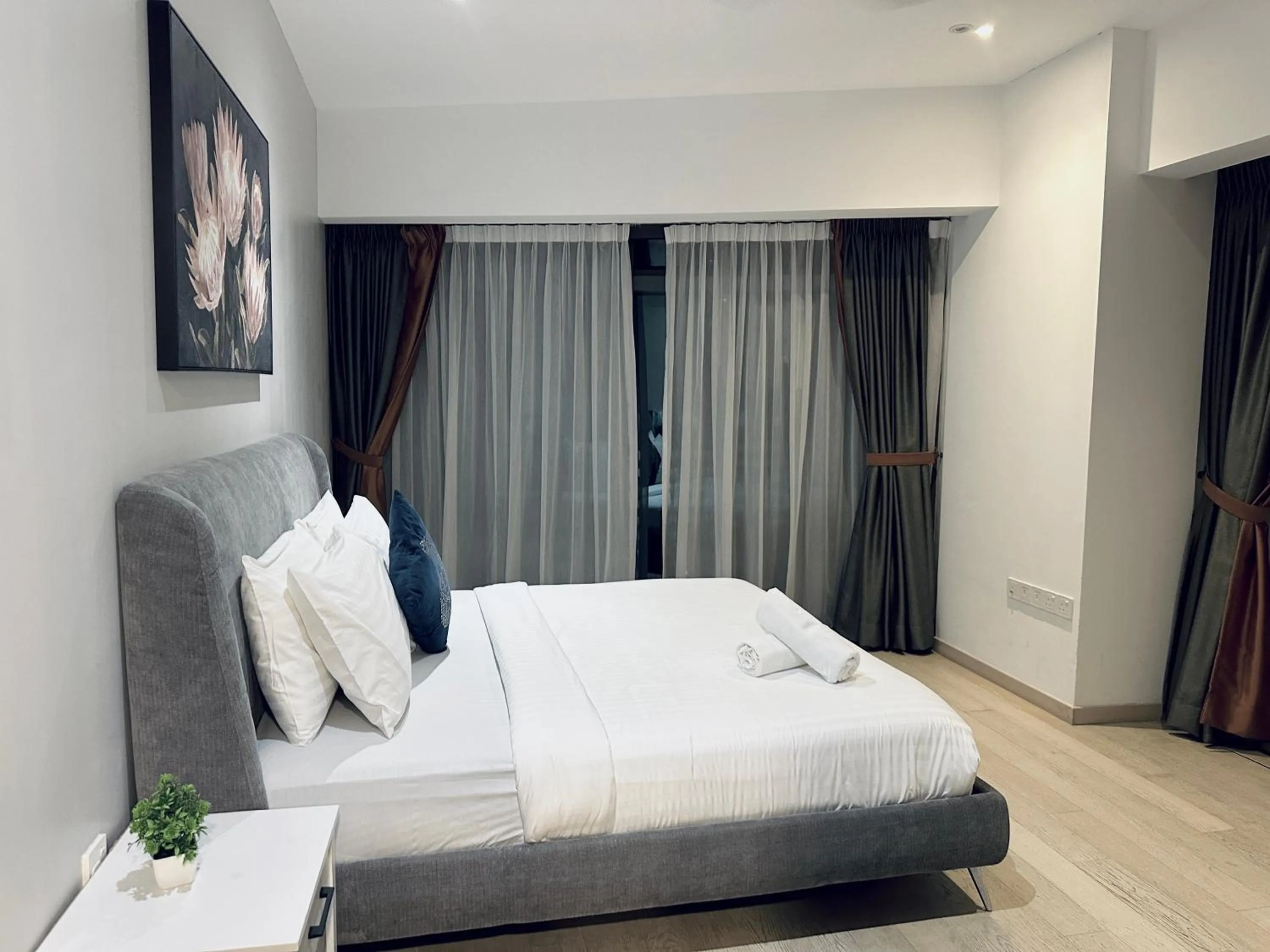 Bed in Eaton Residences By Luna