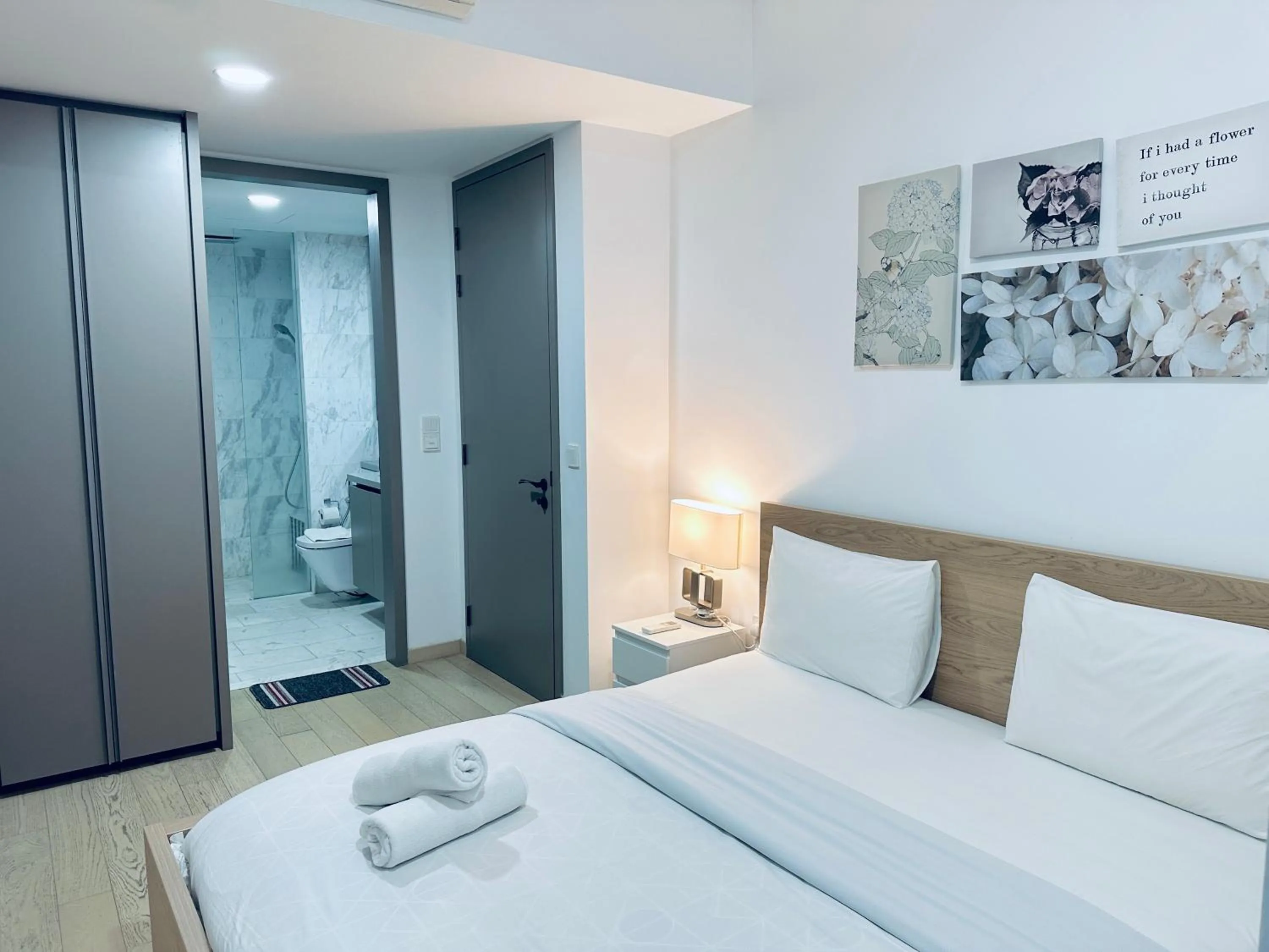 Bed in Eaton Residences By Luna