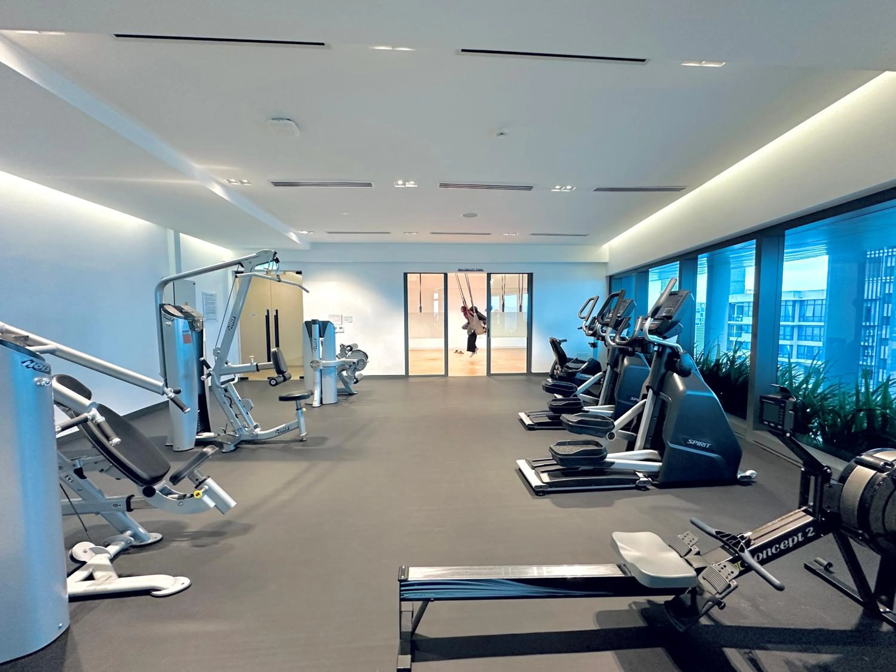 Fitness centre/facilities in Eaton Residences By Luna