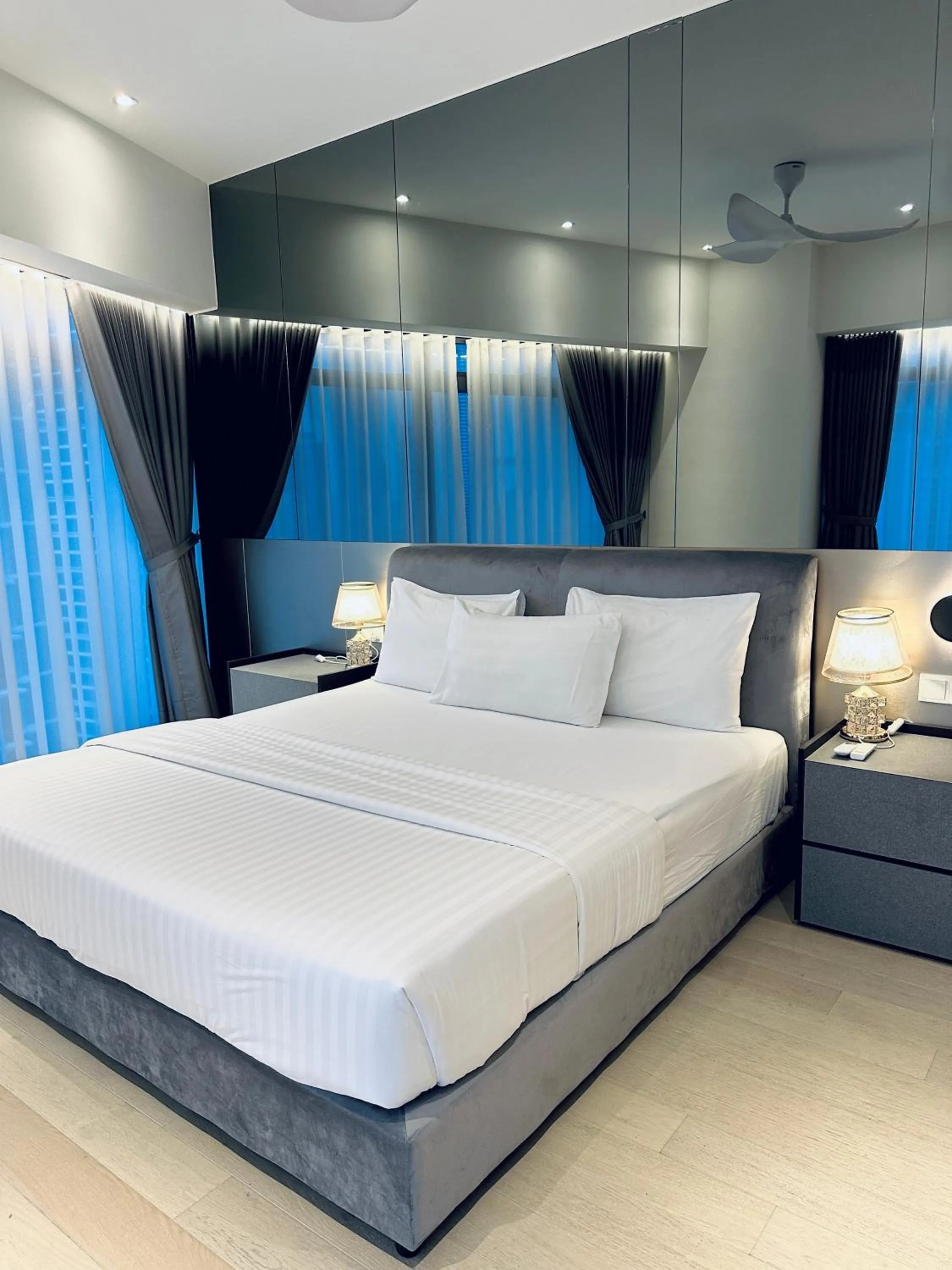 Bed in Eaton Residences By Luna