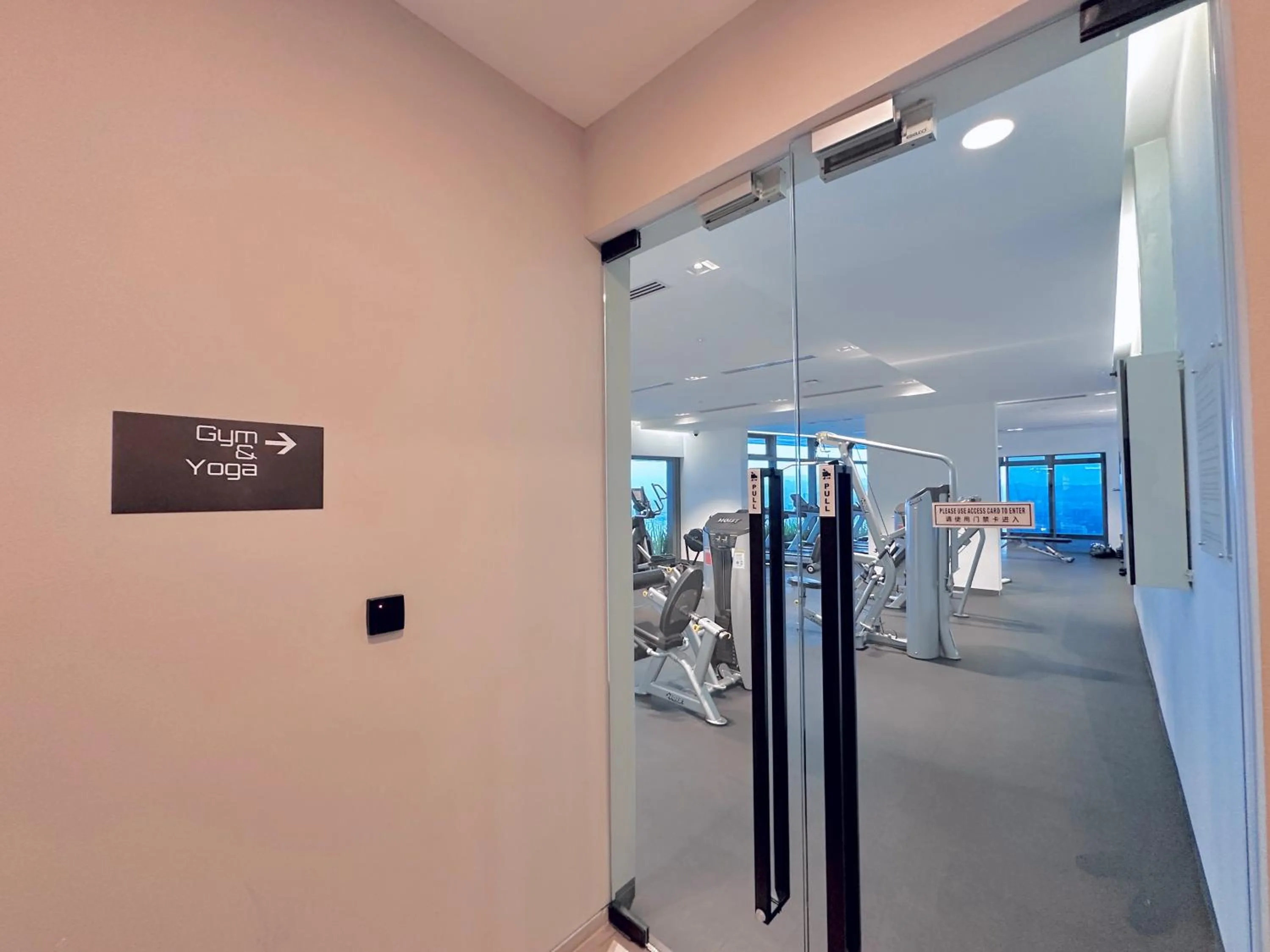 Fitness centre/facilities in Eaton Residences By Luna