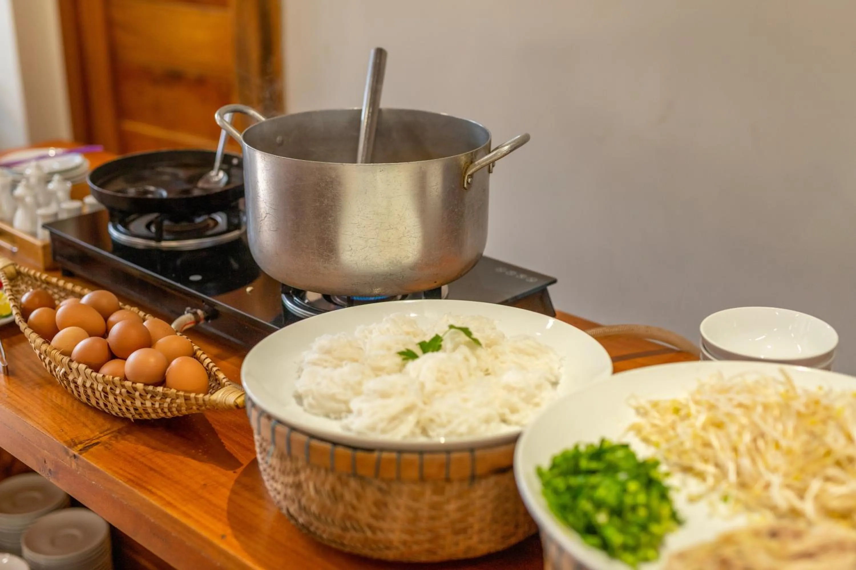 Buffet breakfast in Bauhinia Resort & Spa Phu Quoc