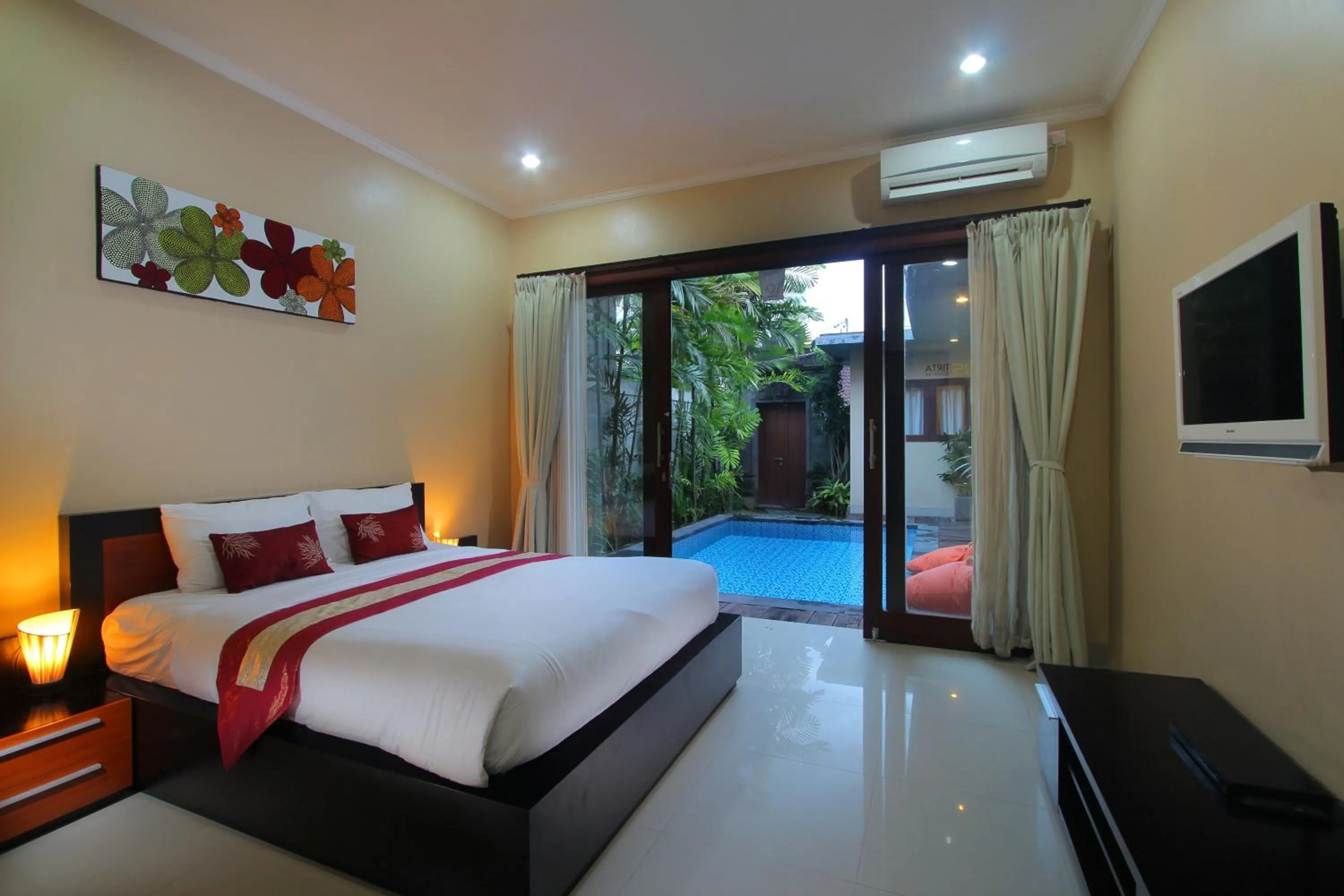 Bedroom, Bed in Lotus Tirta Seminyak