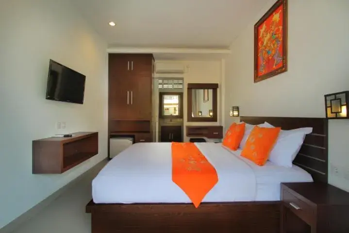 Bed in Lotus Tirta Seminyak Bed in Lotus Tirta Seminyak