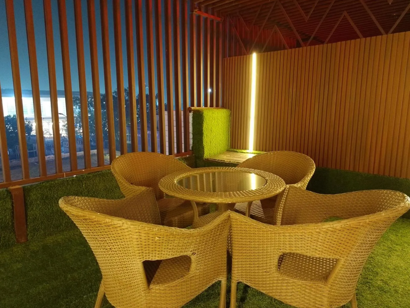 Seating area in Airport Hotel