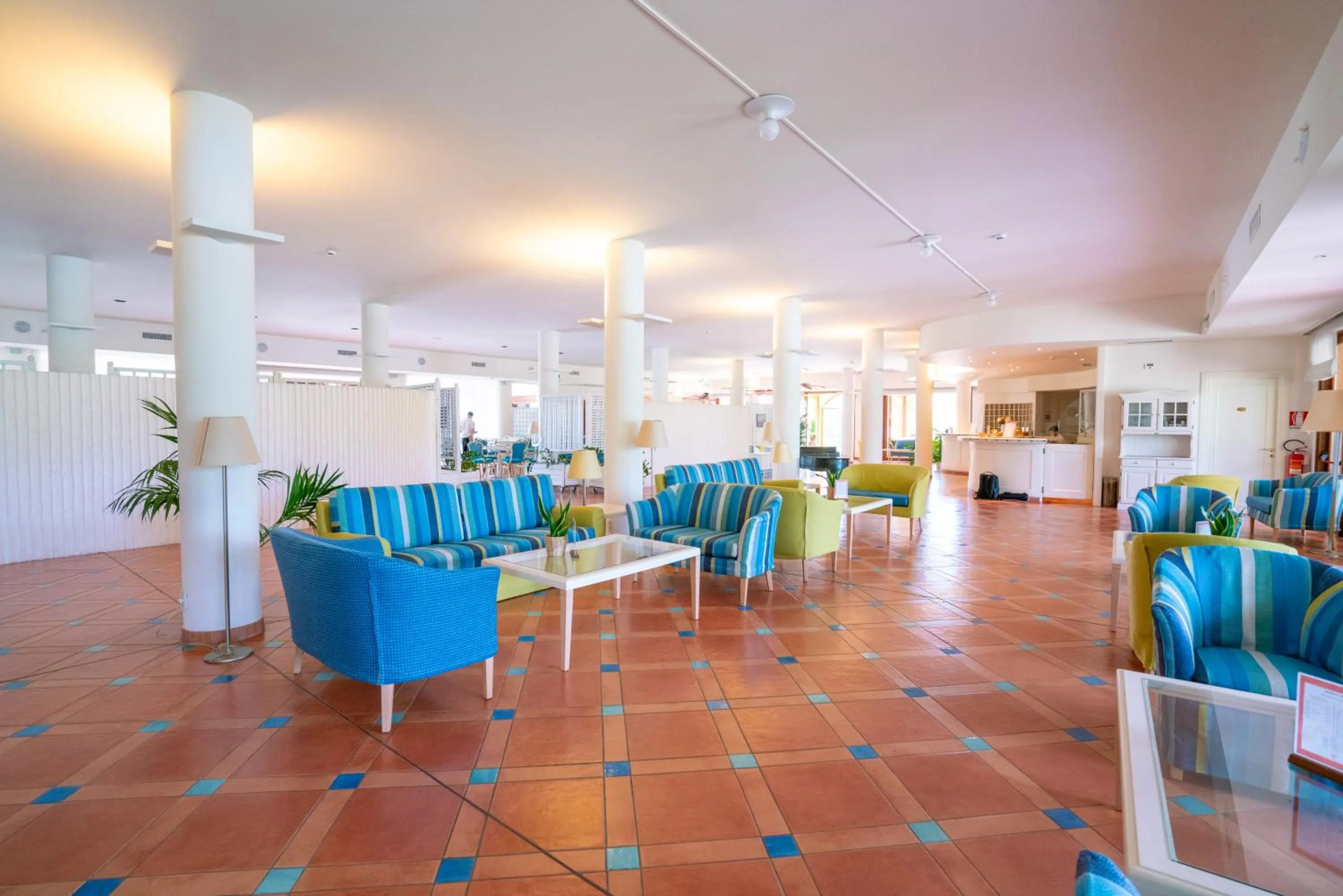Lobby or reception in Hotel Santa Gilla