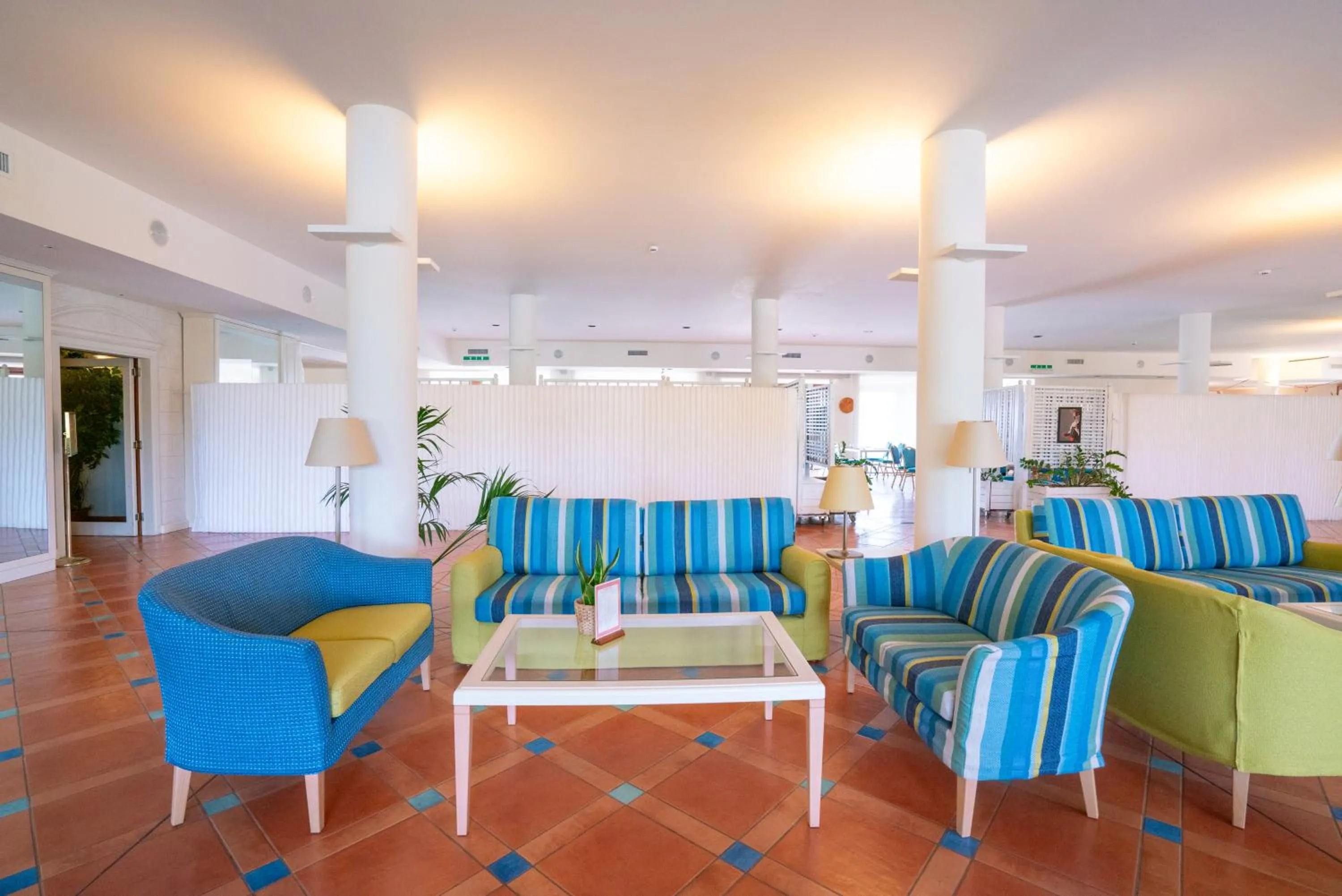 Lobby or reception in Hotel Santa Gilla