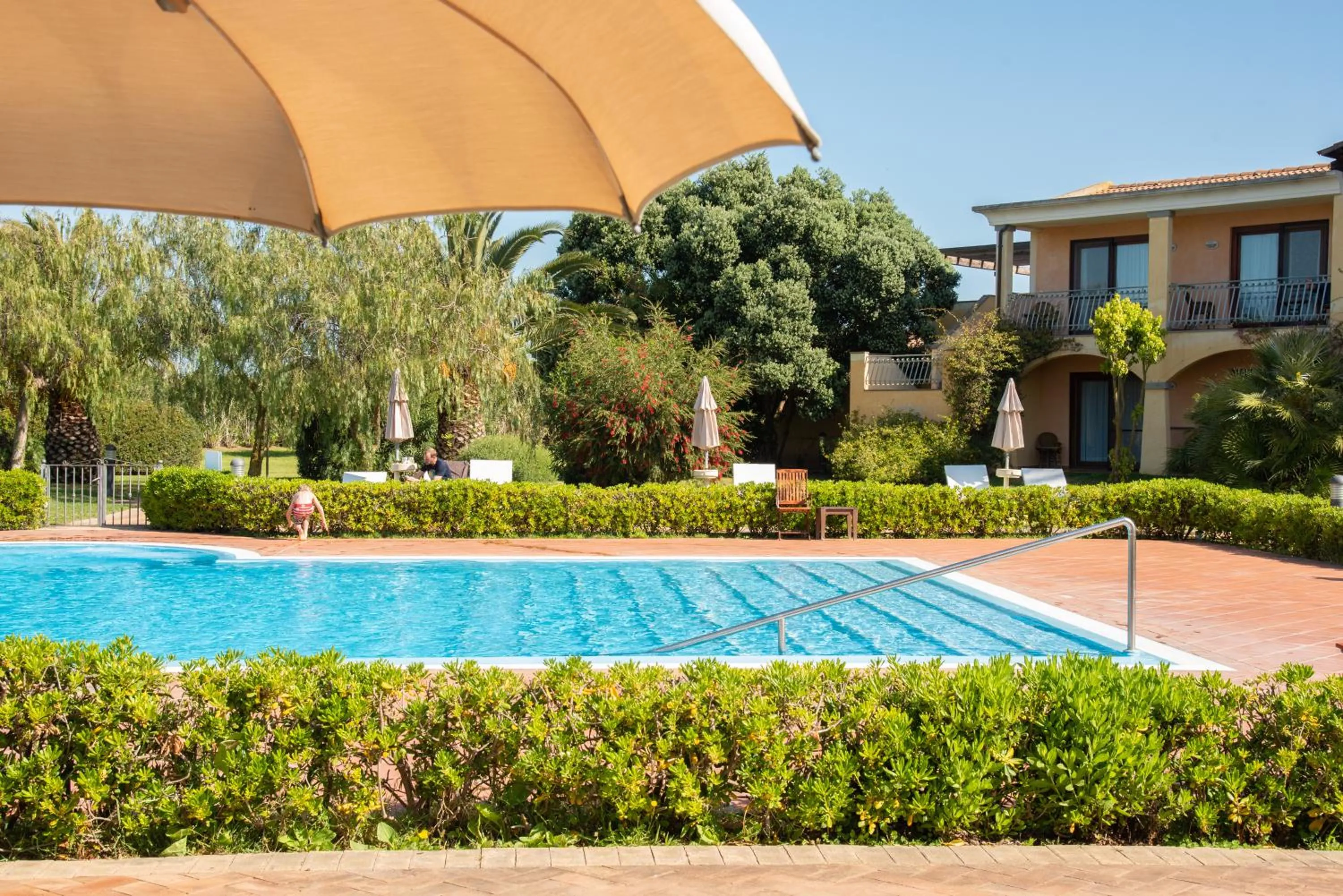 Swimming pool in Hotel Santa Gilla