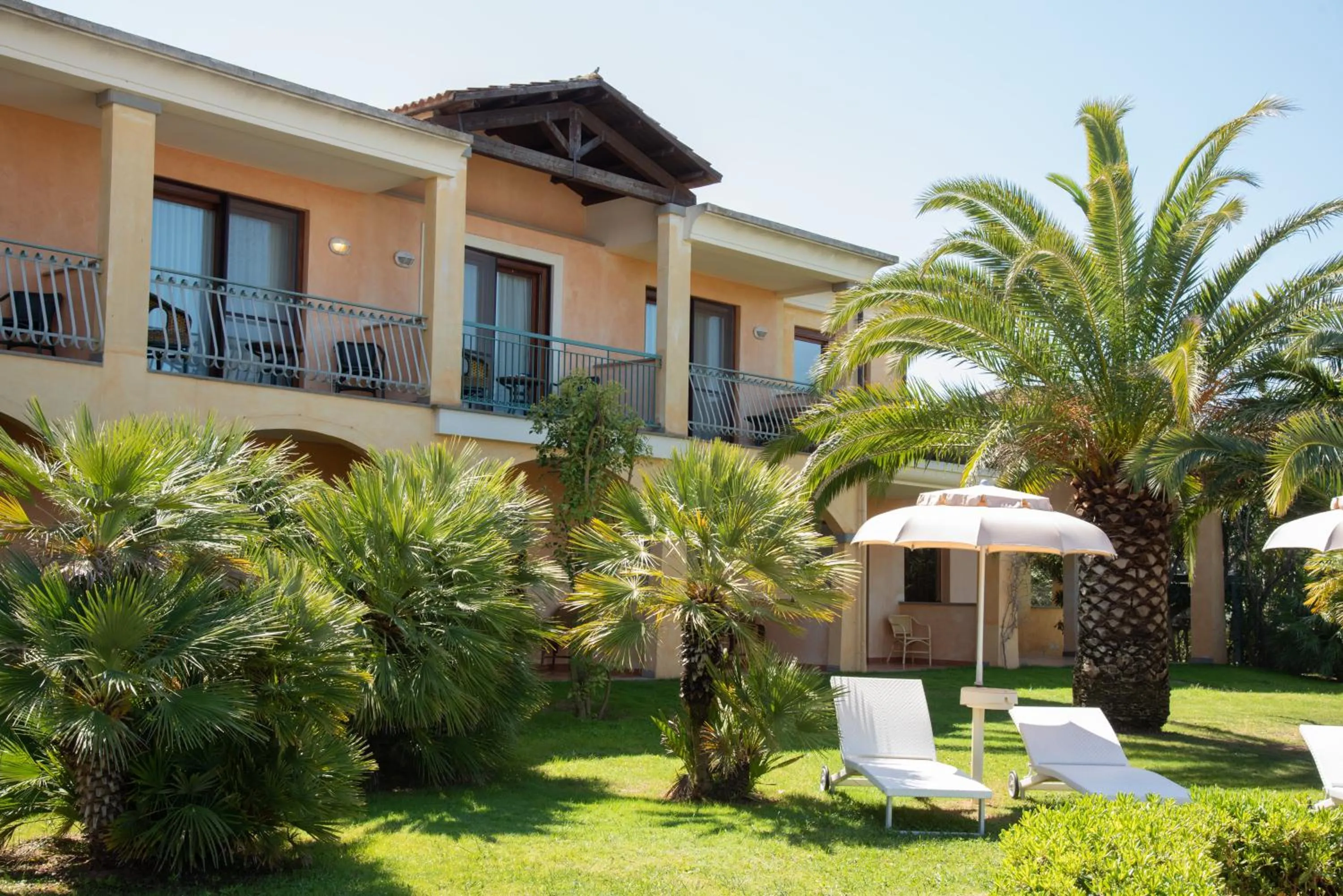 Garden in Hotel Santa Gilla