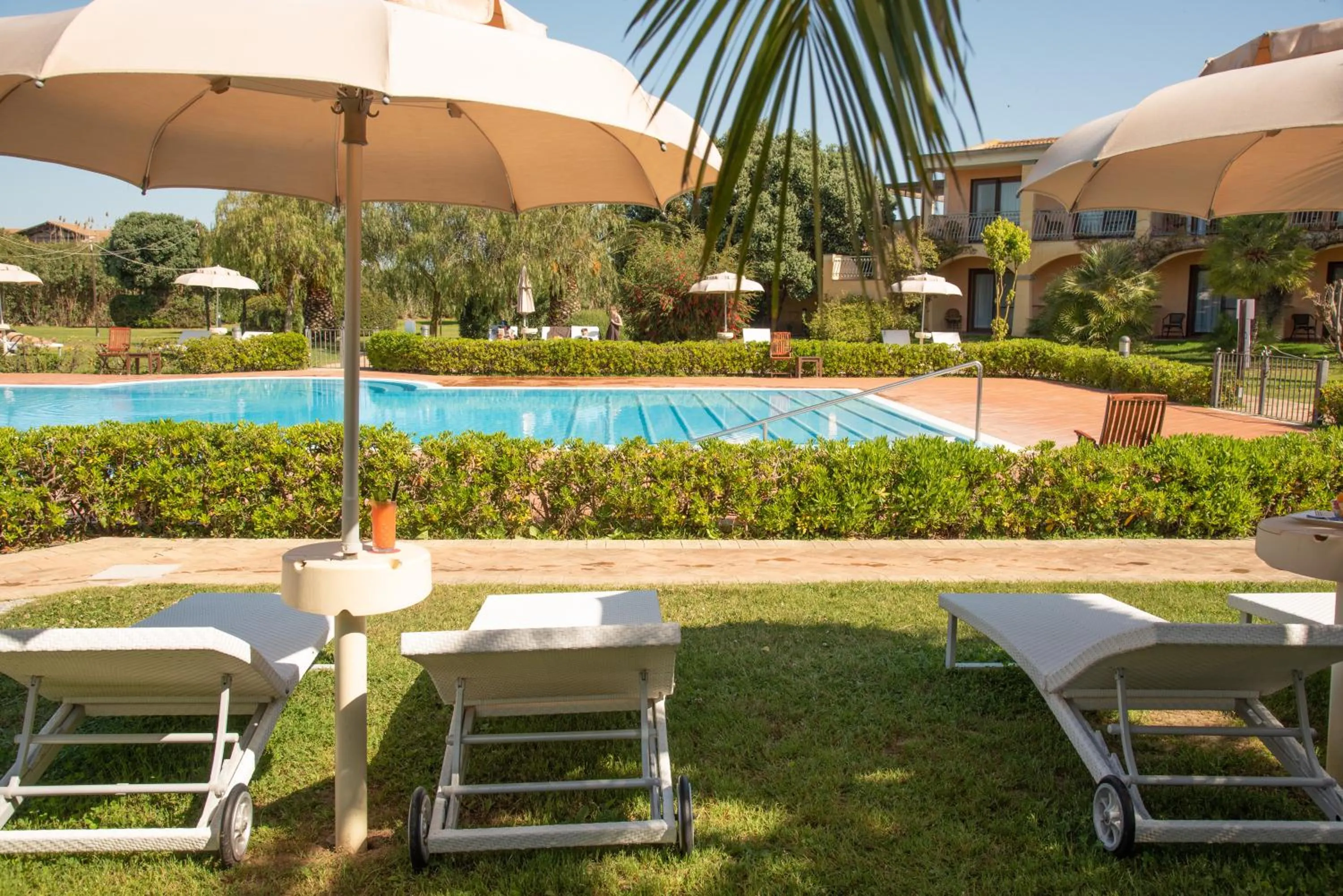Swimming pool in Hotel Santa Gilla