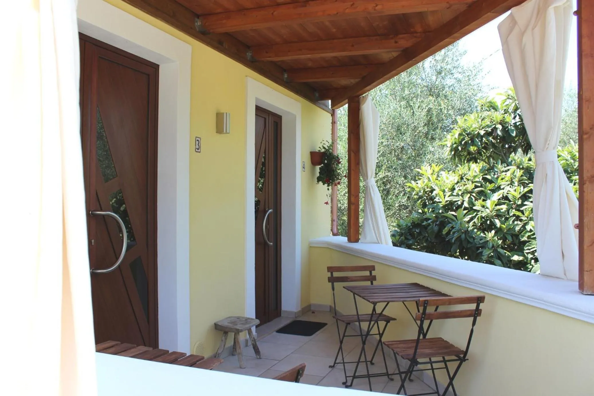 Facade/entrance in Villa La Vigna