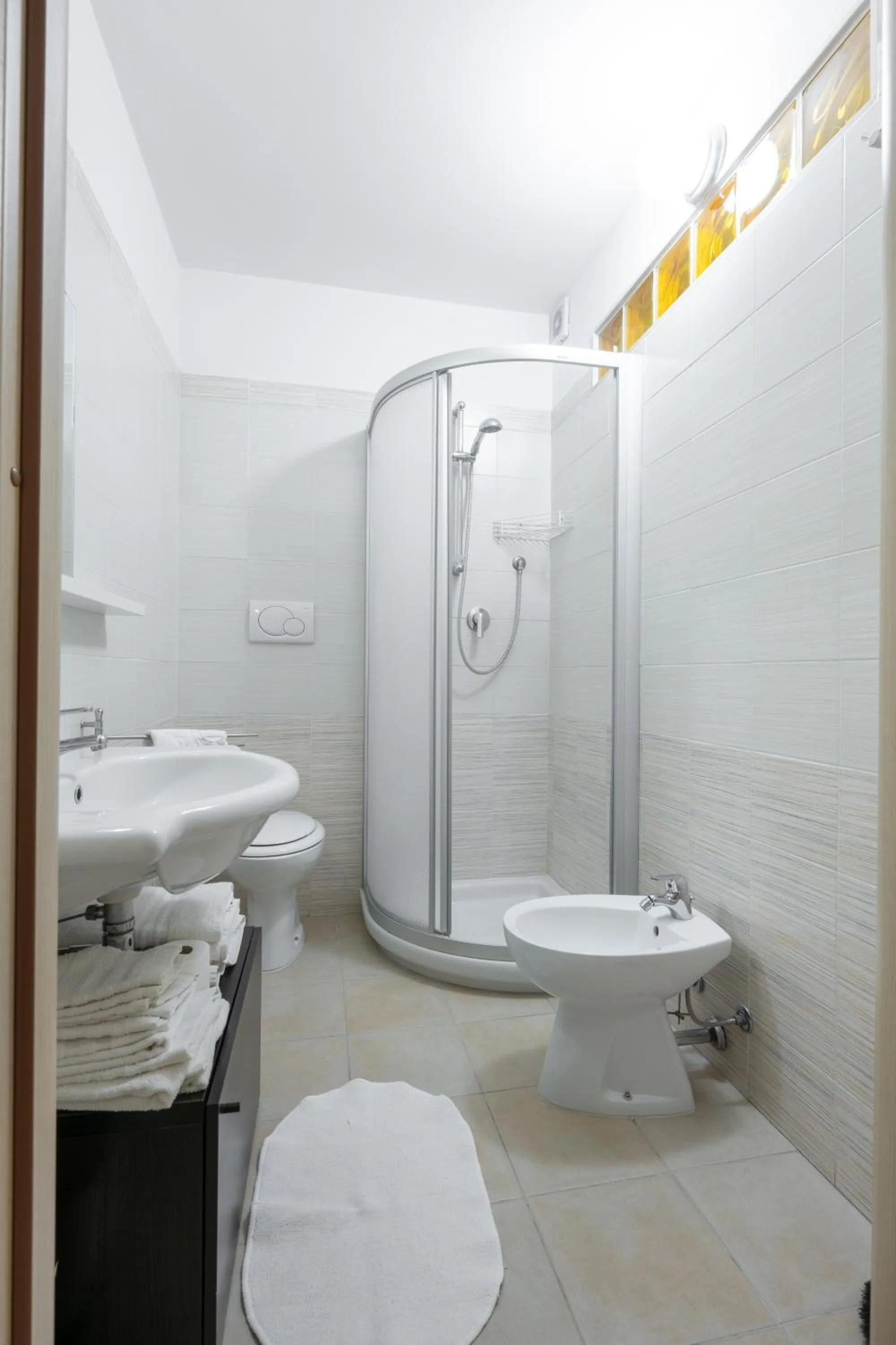 Shower in Villa La Vigna