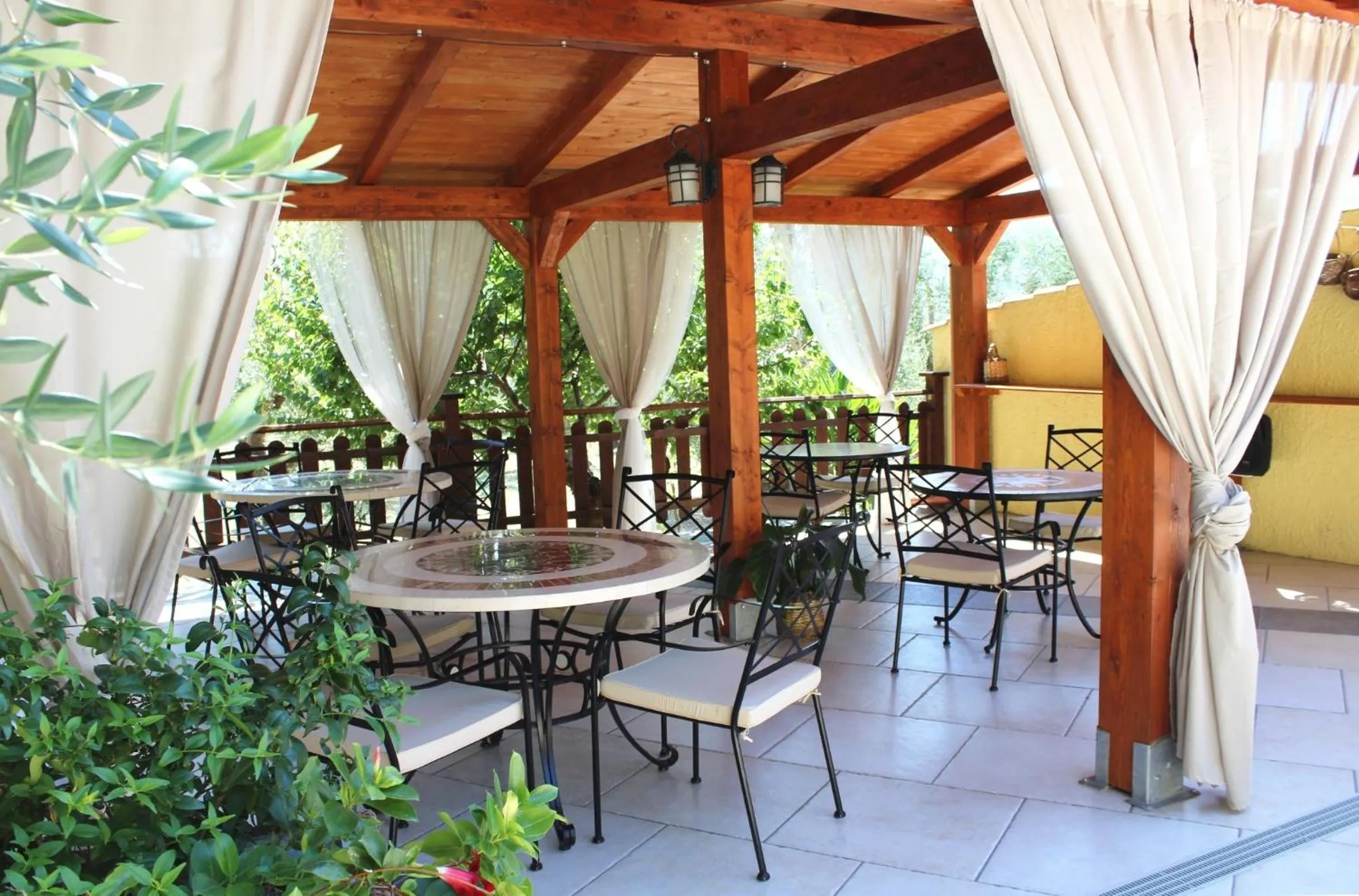 Patio in Villa La Vigna