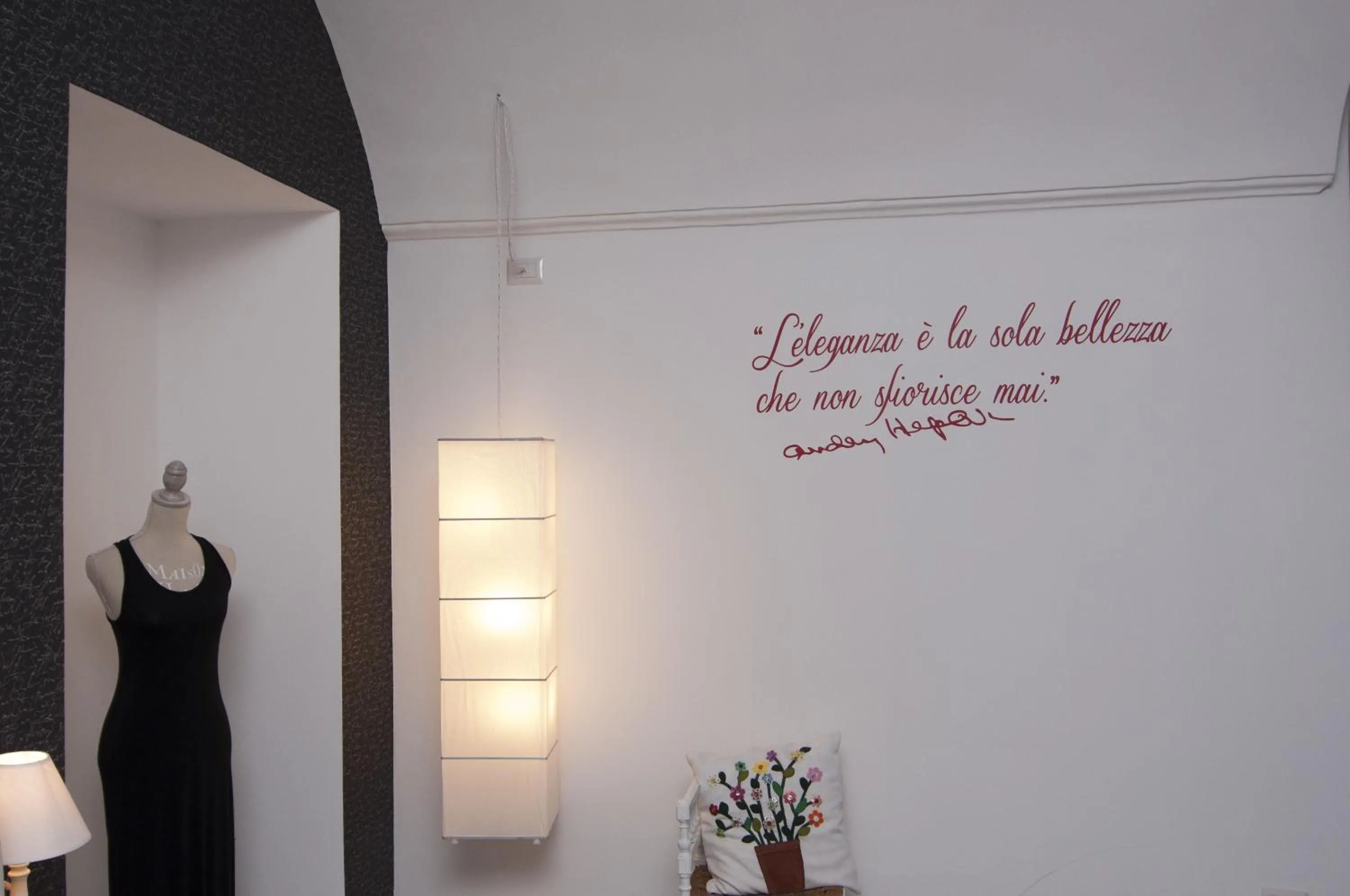 Decorative detail in B&B Torino Très Chic