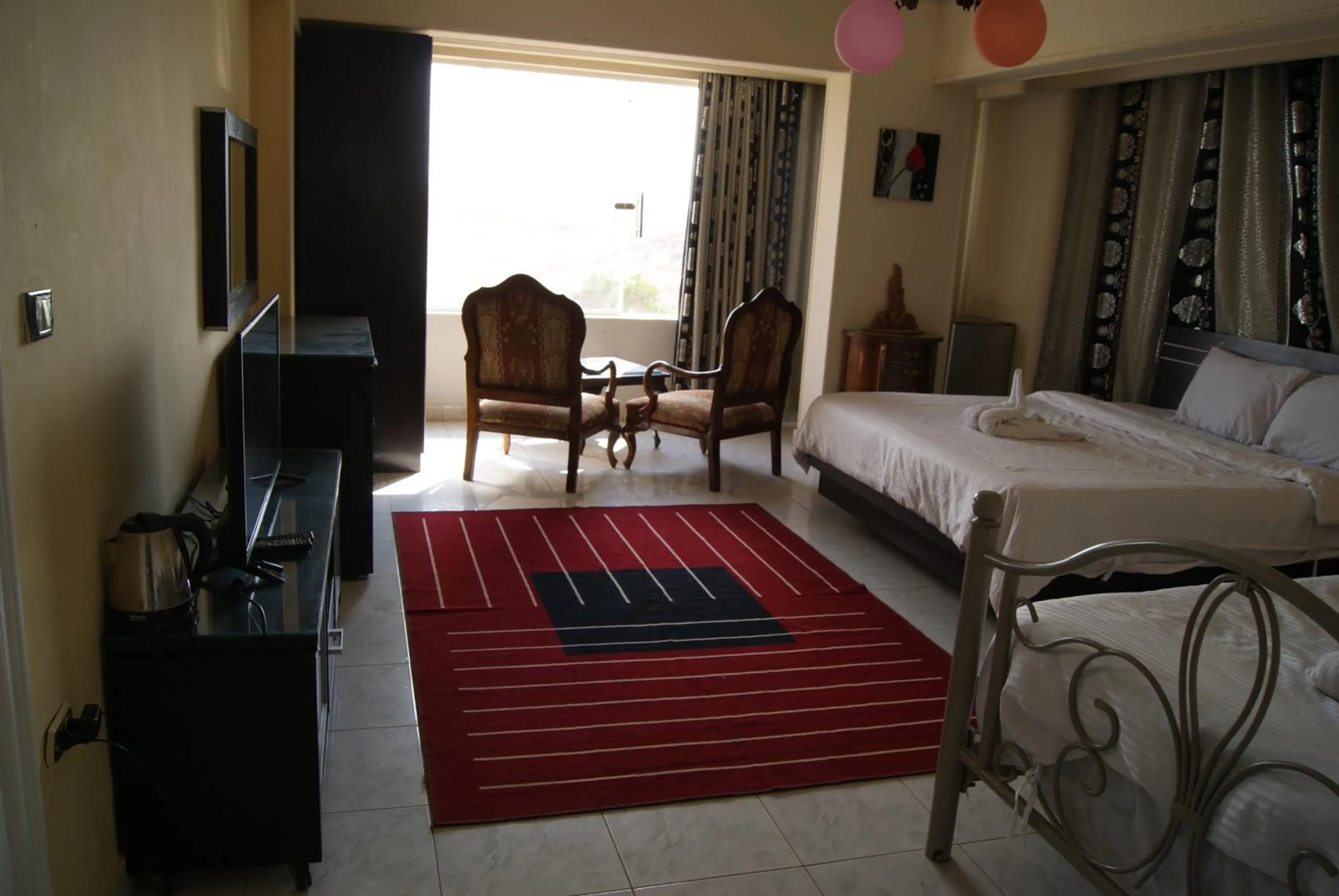 Bed in Triangle Pyramids Boutique