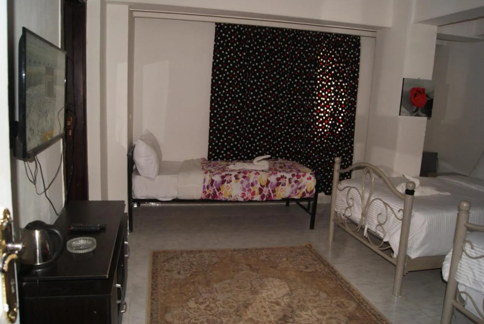 Bed in Triangle Pyramids Boutique
