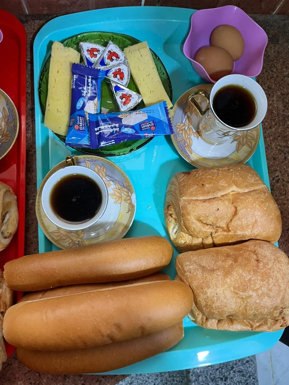 Breakfast in Triangle Pyramids Boutique