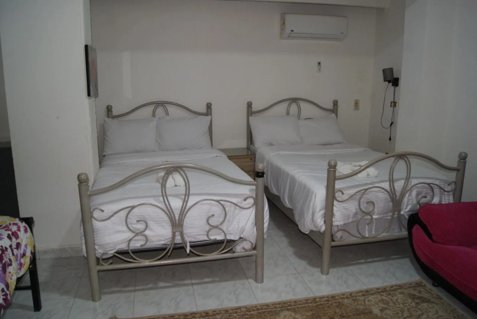 Bed in Triangle Pyramids Boutique