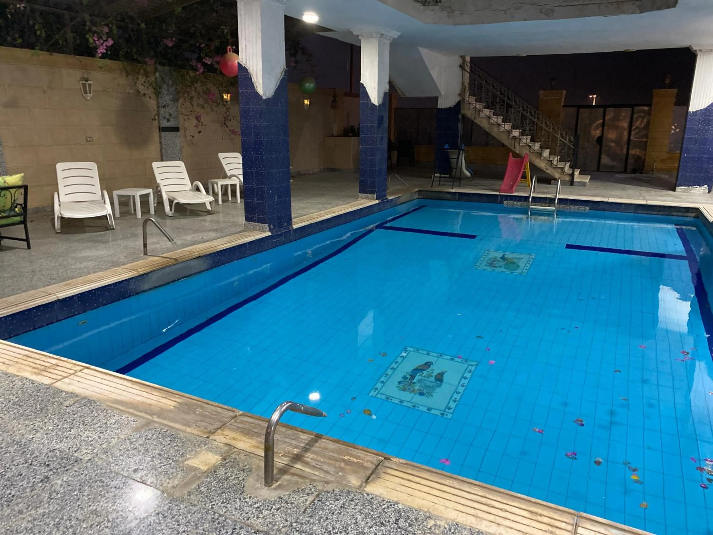 Pool view in Triangle Pyramids Boutique