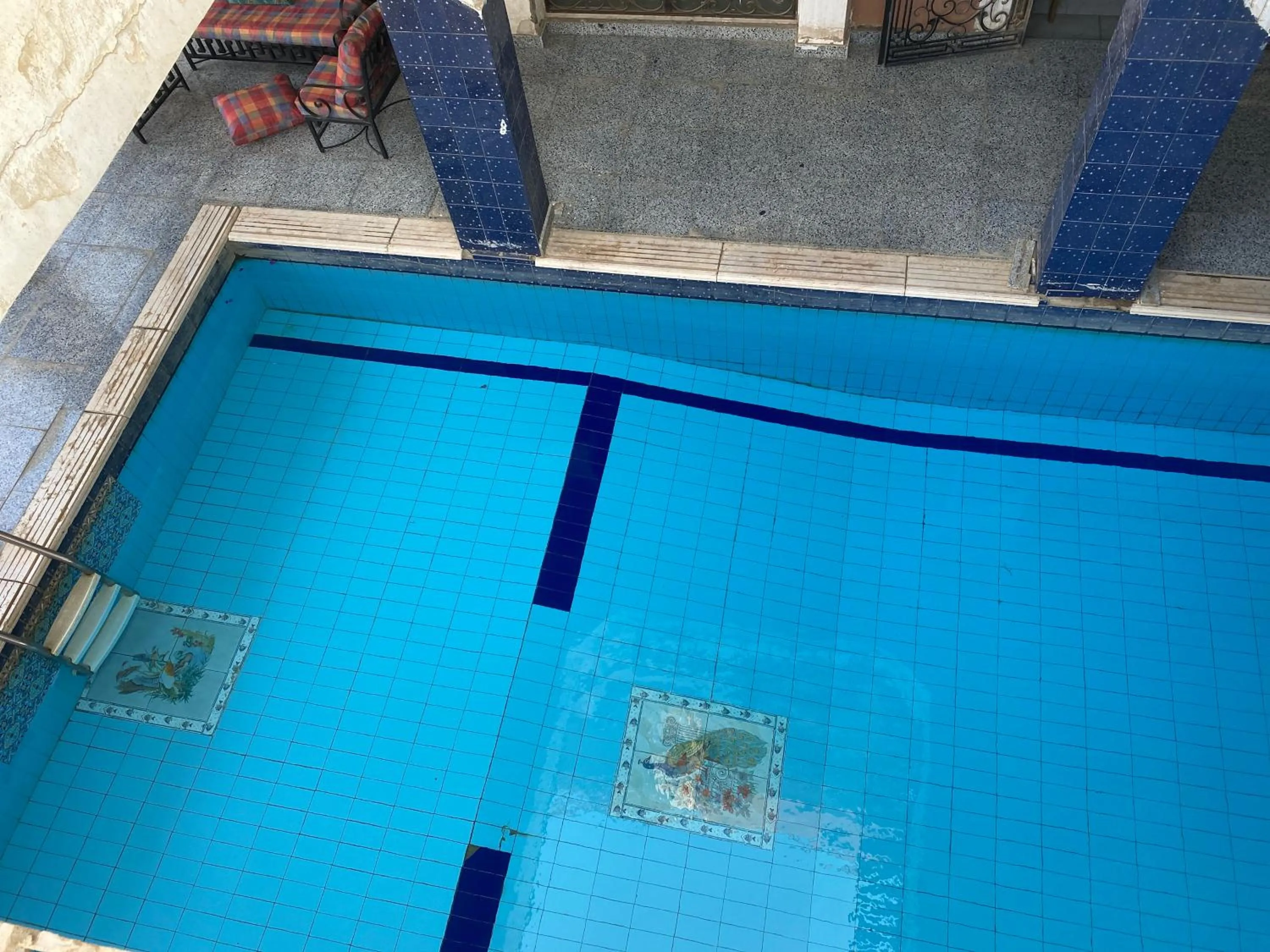 Pool view in Triangle Pyramids Boutique