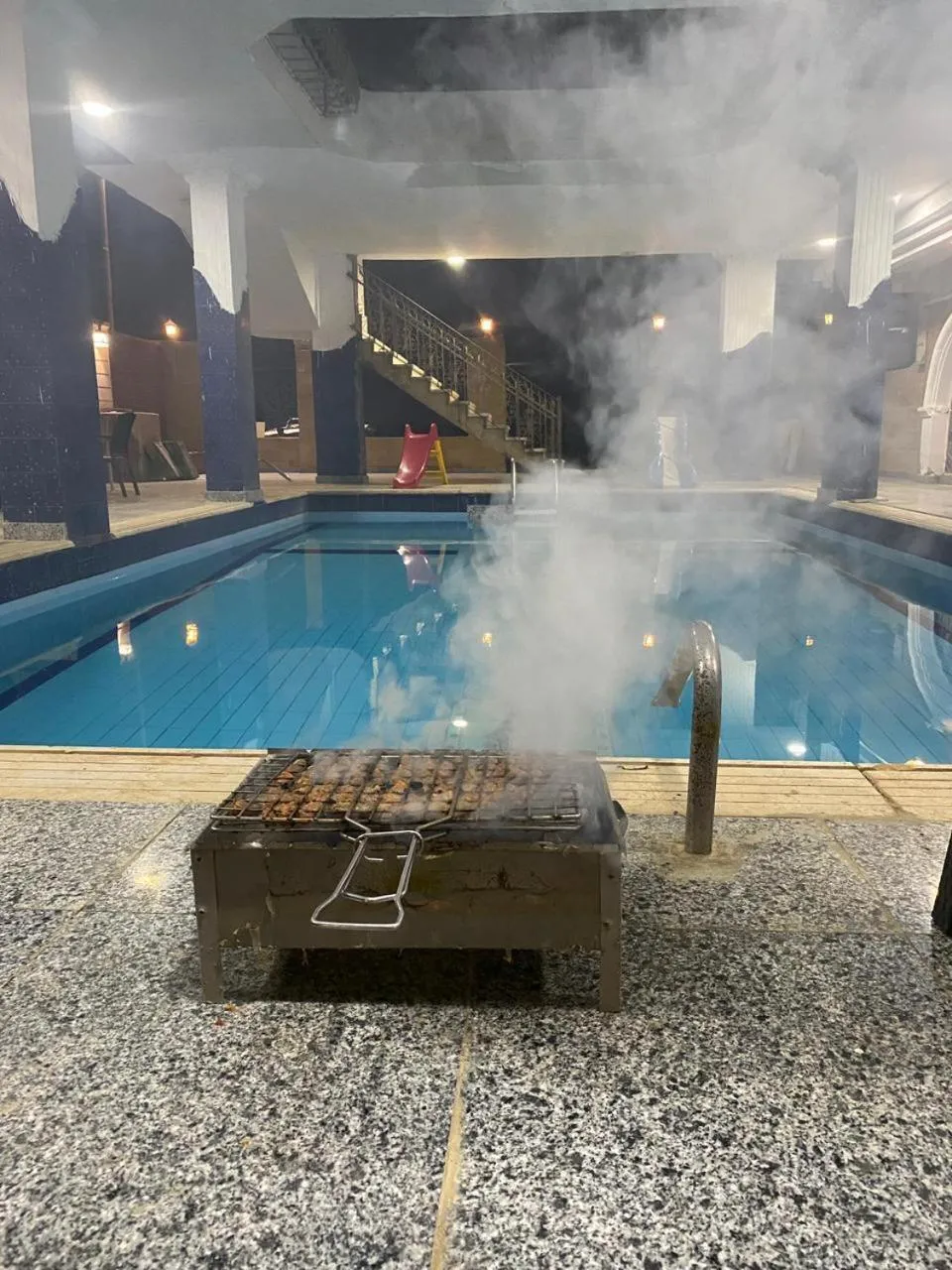 Swimming pool in Triangle Pyramids Boutique